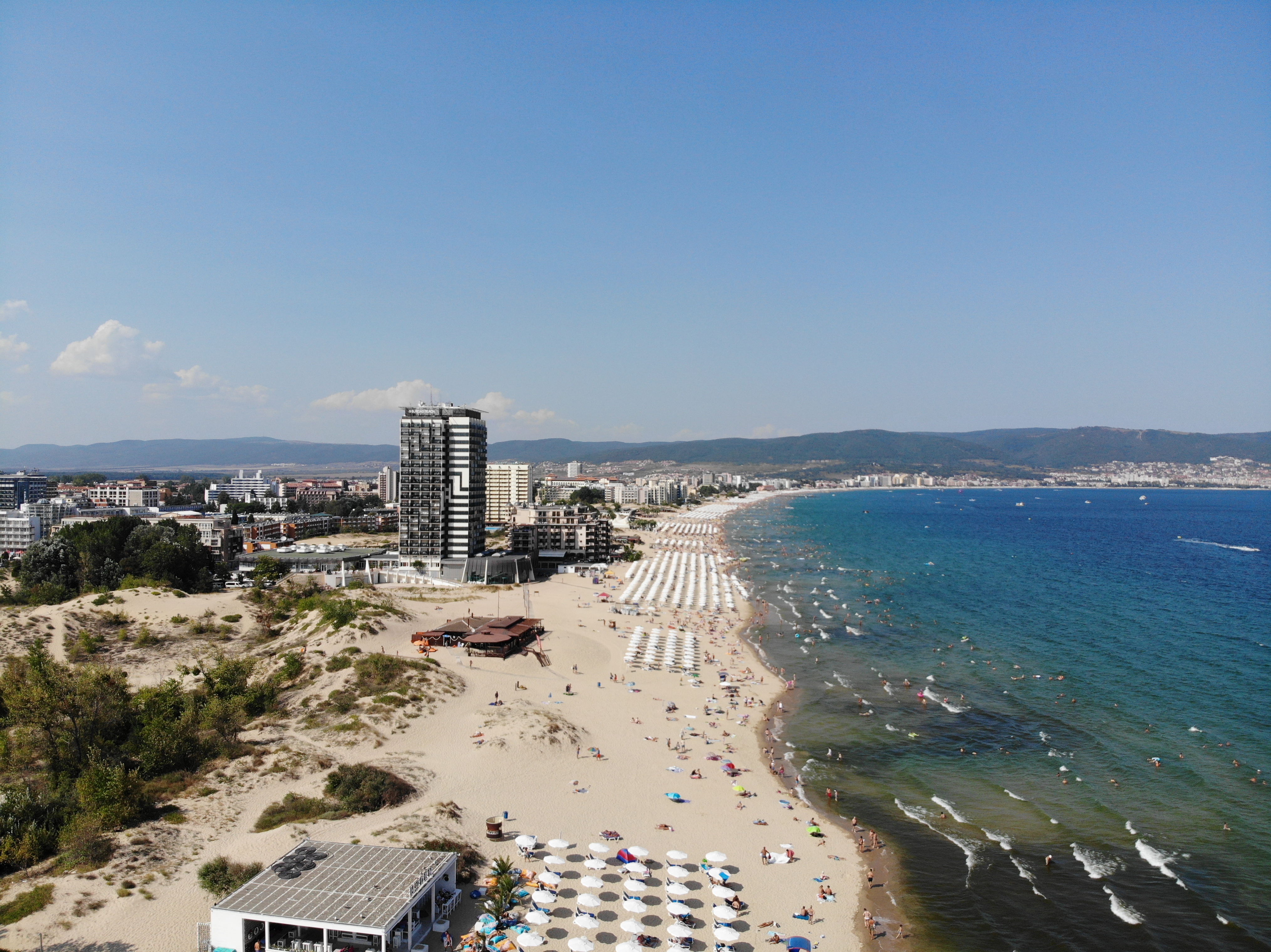 Aerial photo of Bulgaria Sunny Beach