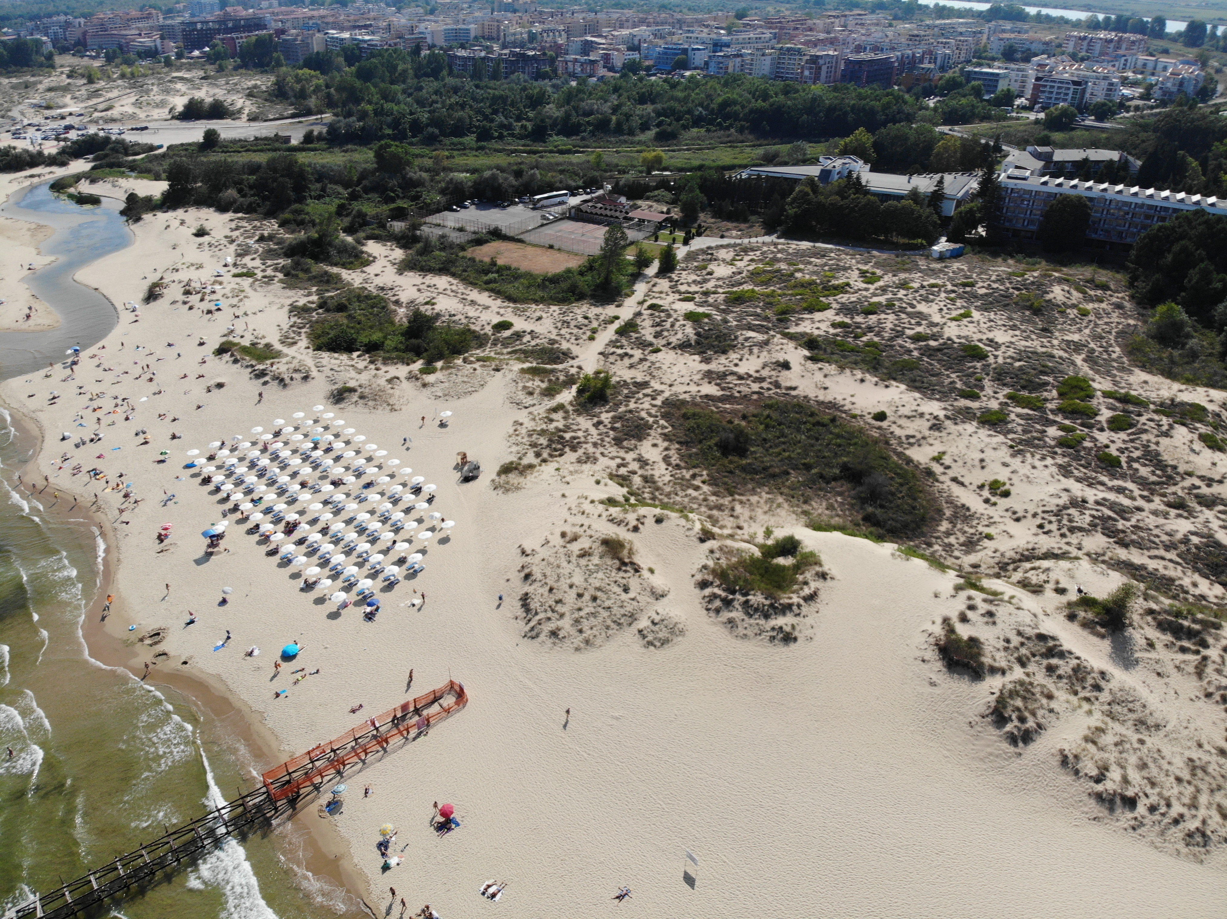 Aerial photo of Bulgaria Sunny Beach