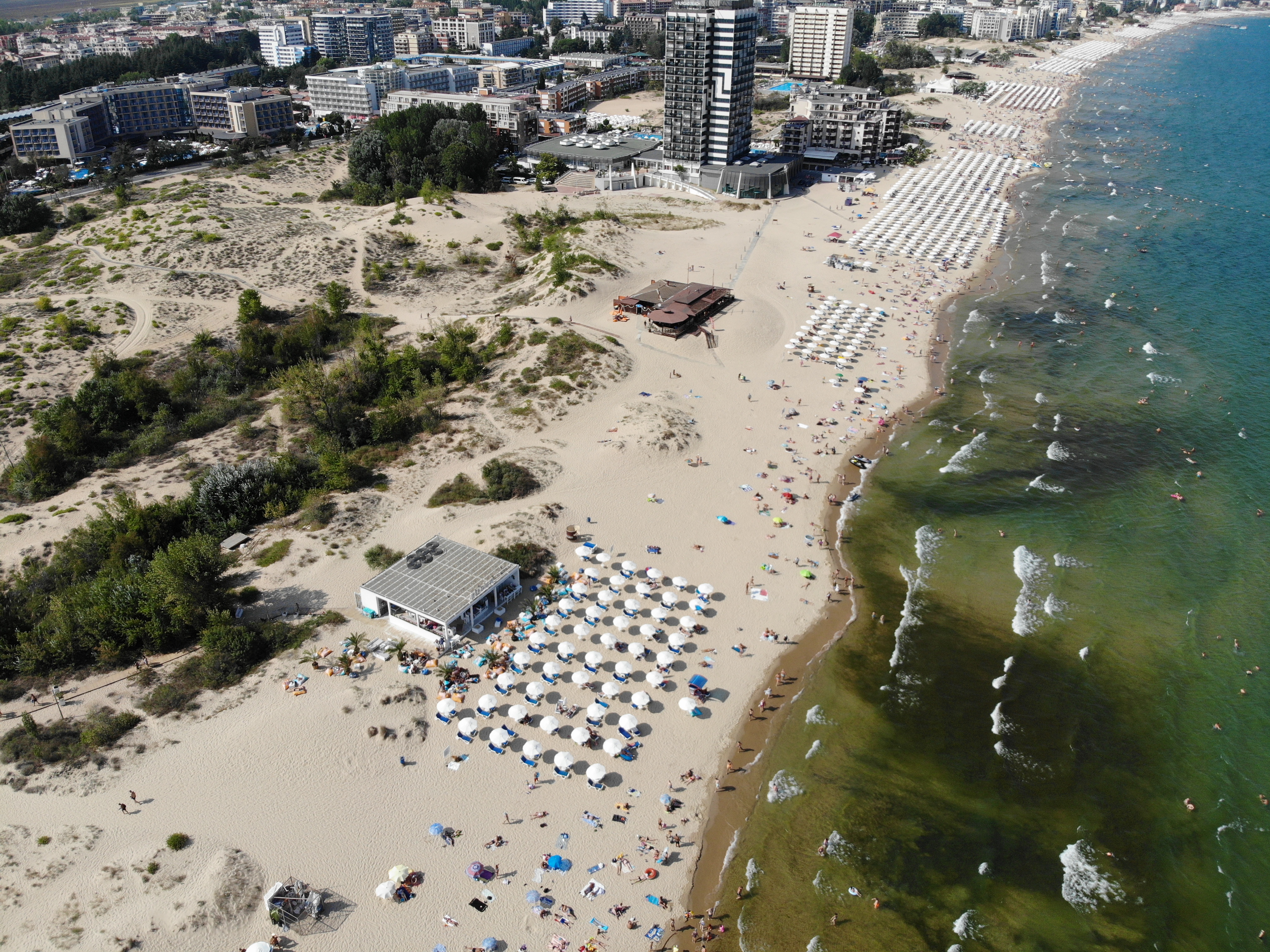 Aerial photo of Bulgaria Sunny Beach