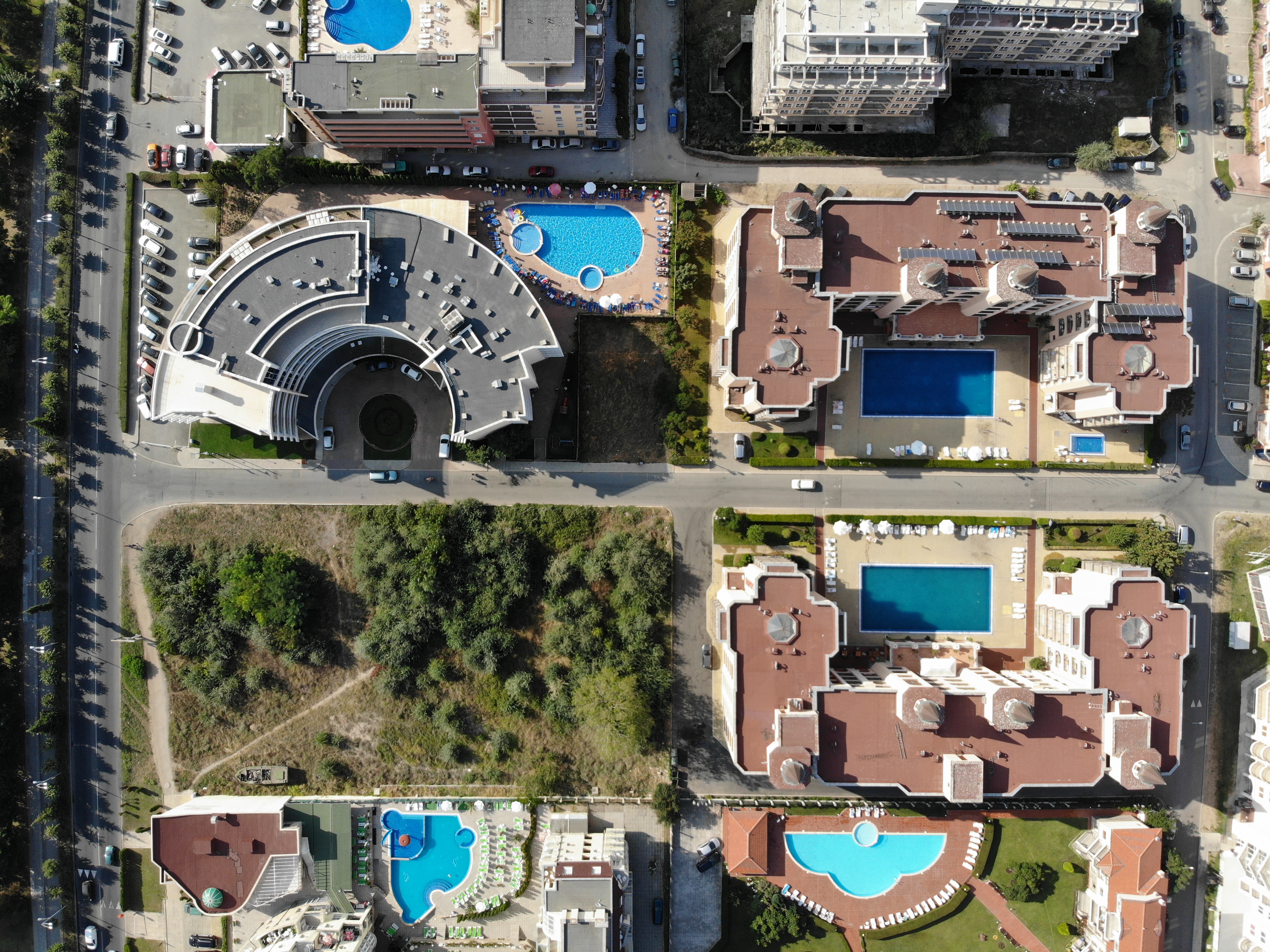 Aerial photo of Bulgaria Sunny Beach