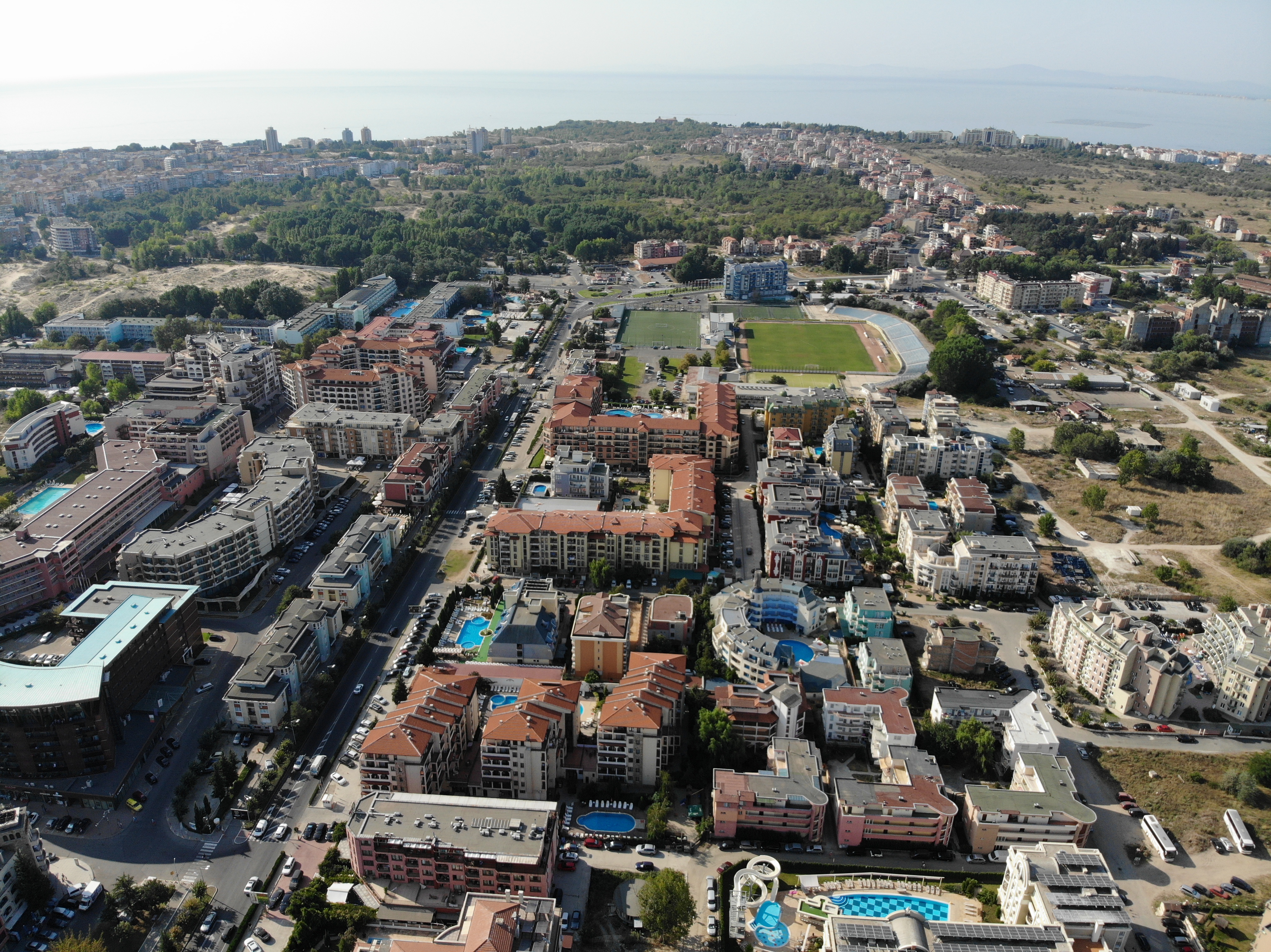 Aerial photo of Bulgaria Sunny Beach