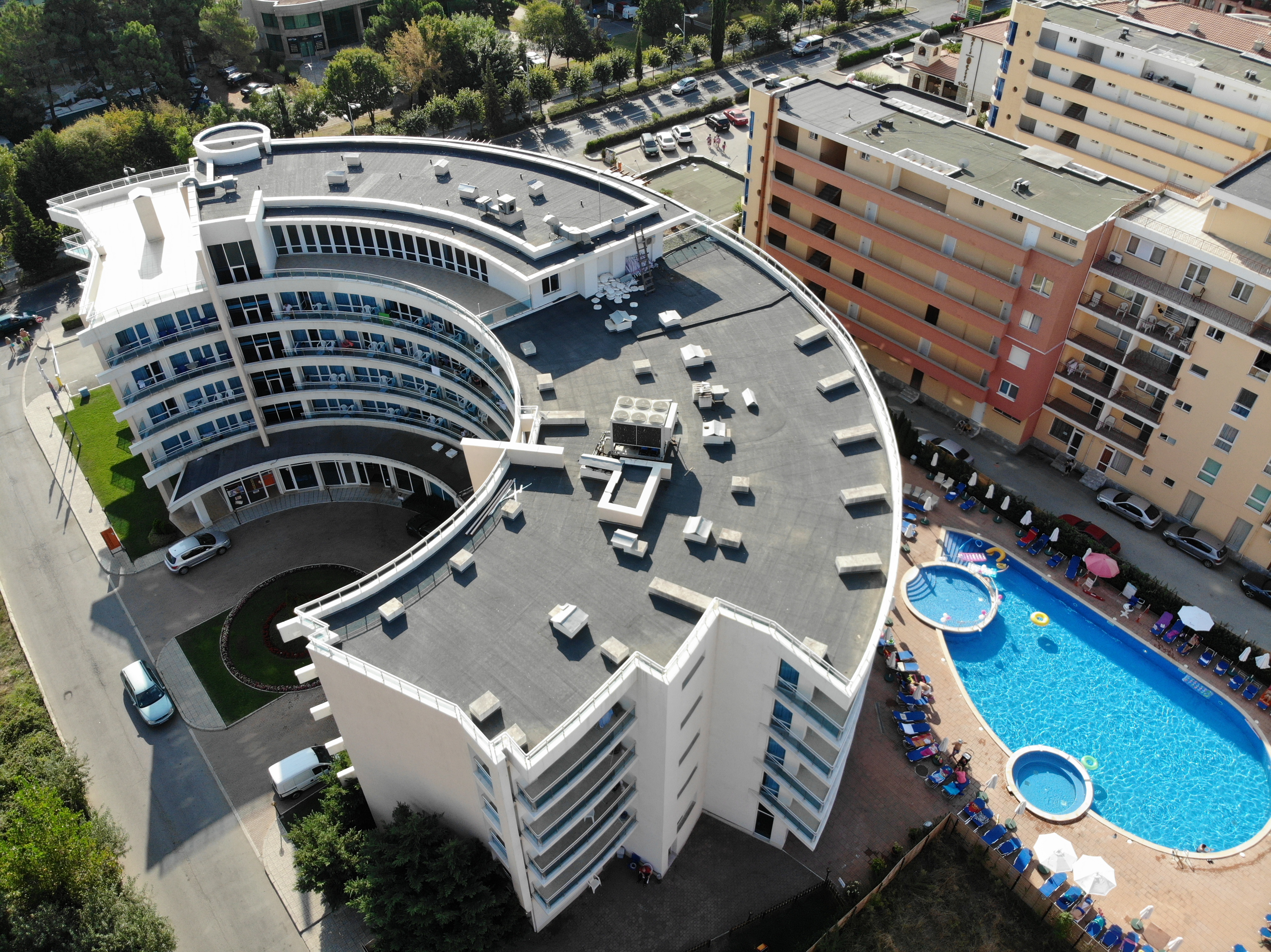 Aerial photo of Bulgaria Sunny Beach