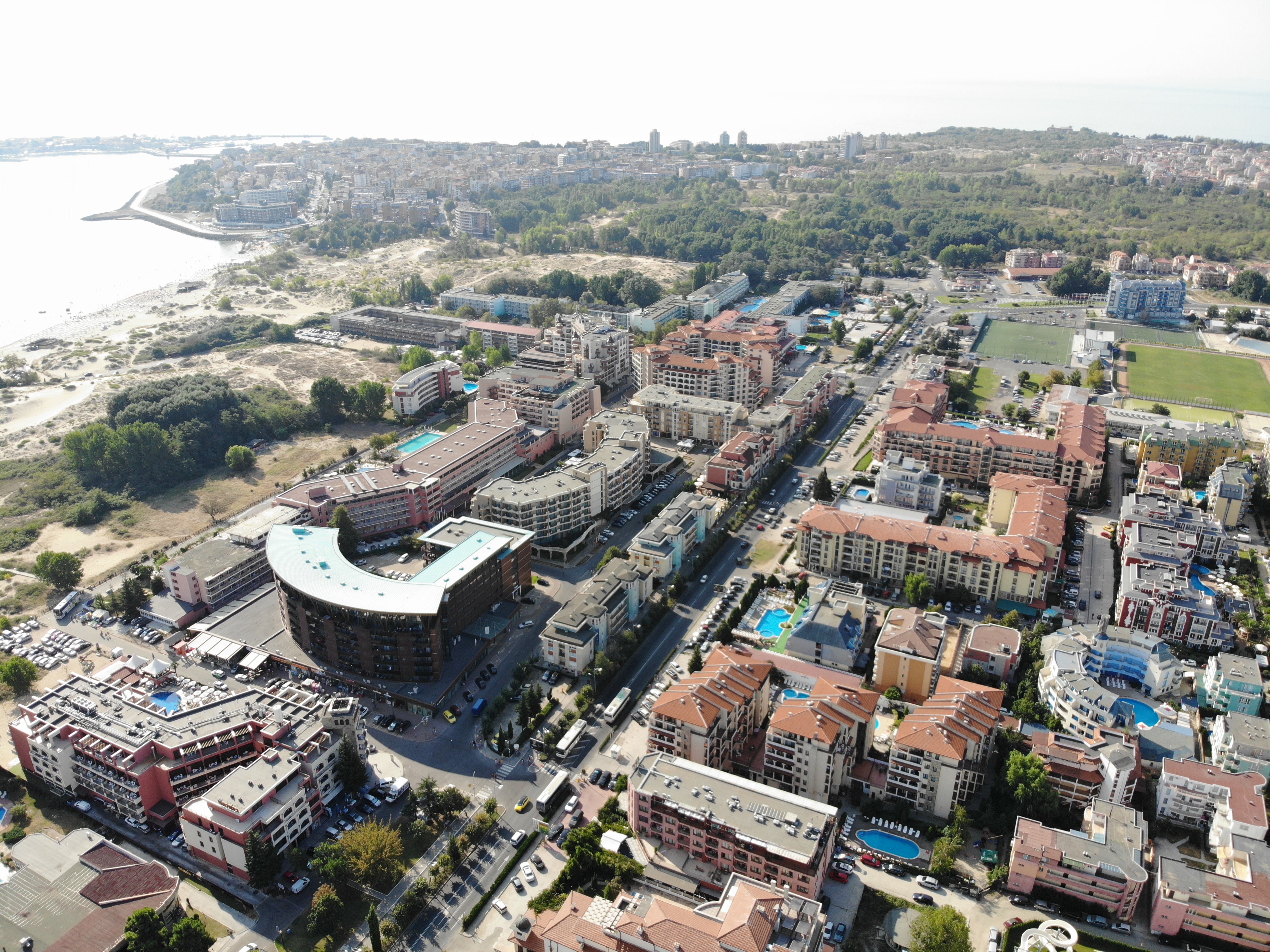 Aerial photo of Bulgaria Sunny Beach