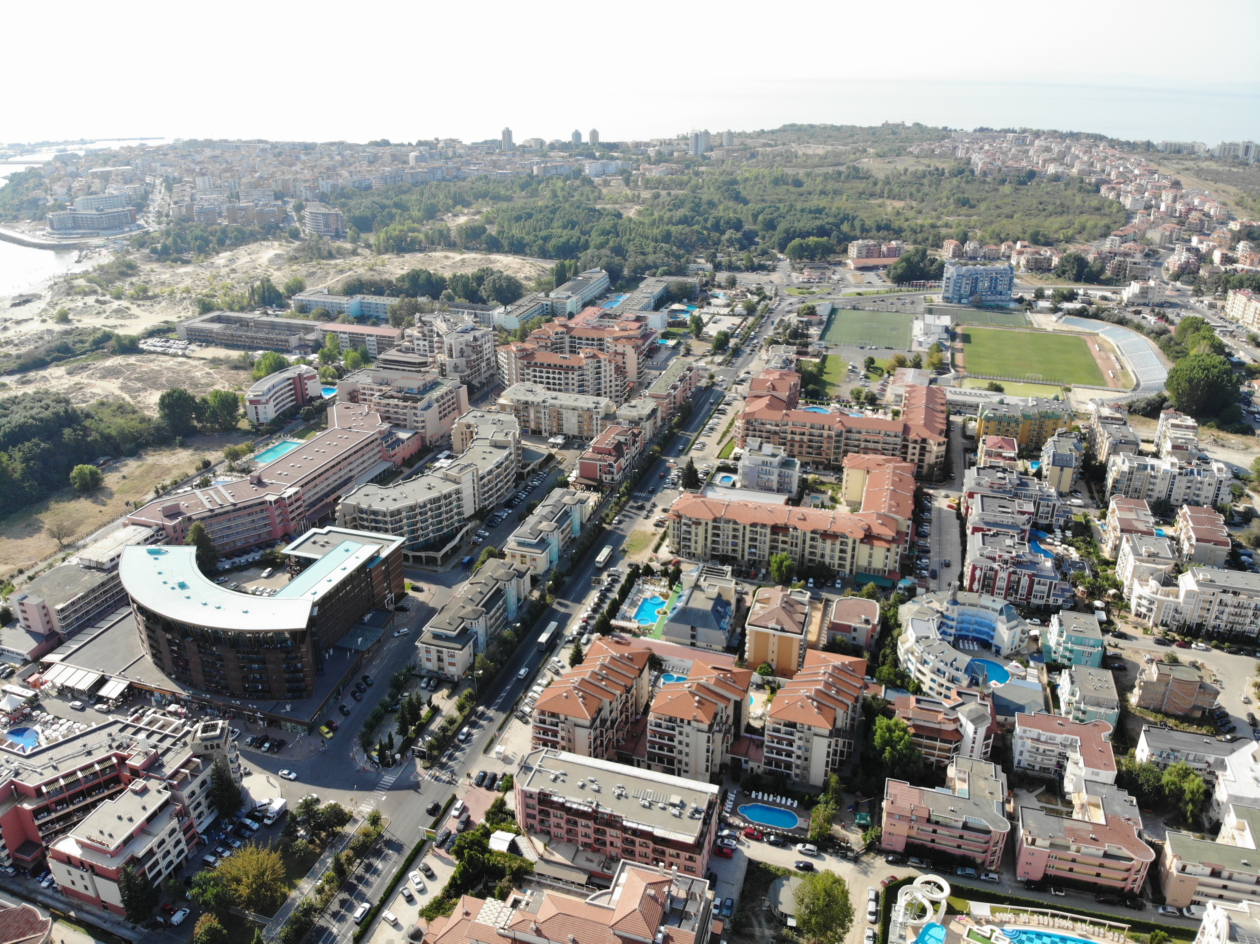 Aerial photo of Bulgaria Sunny Beach