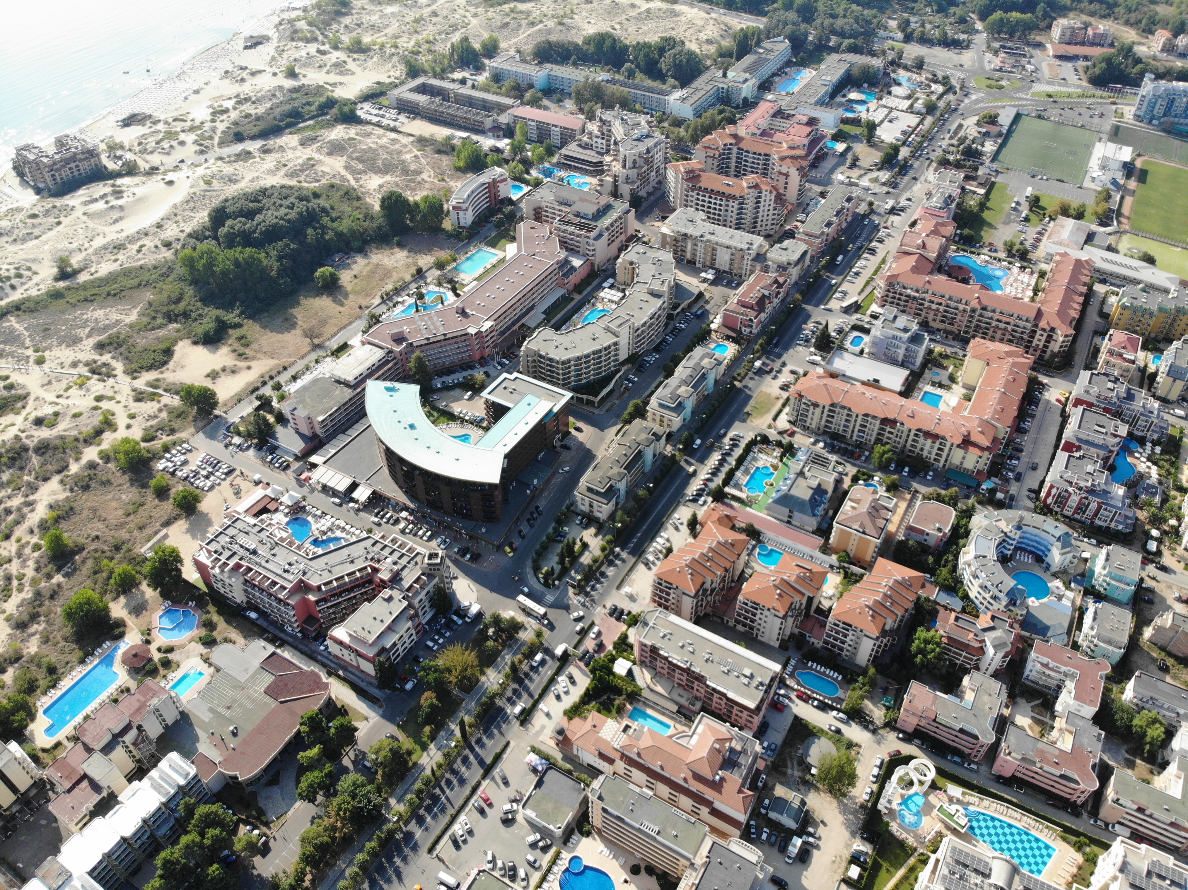 Aerial photo of Bulgaria Sunny Beach