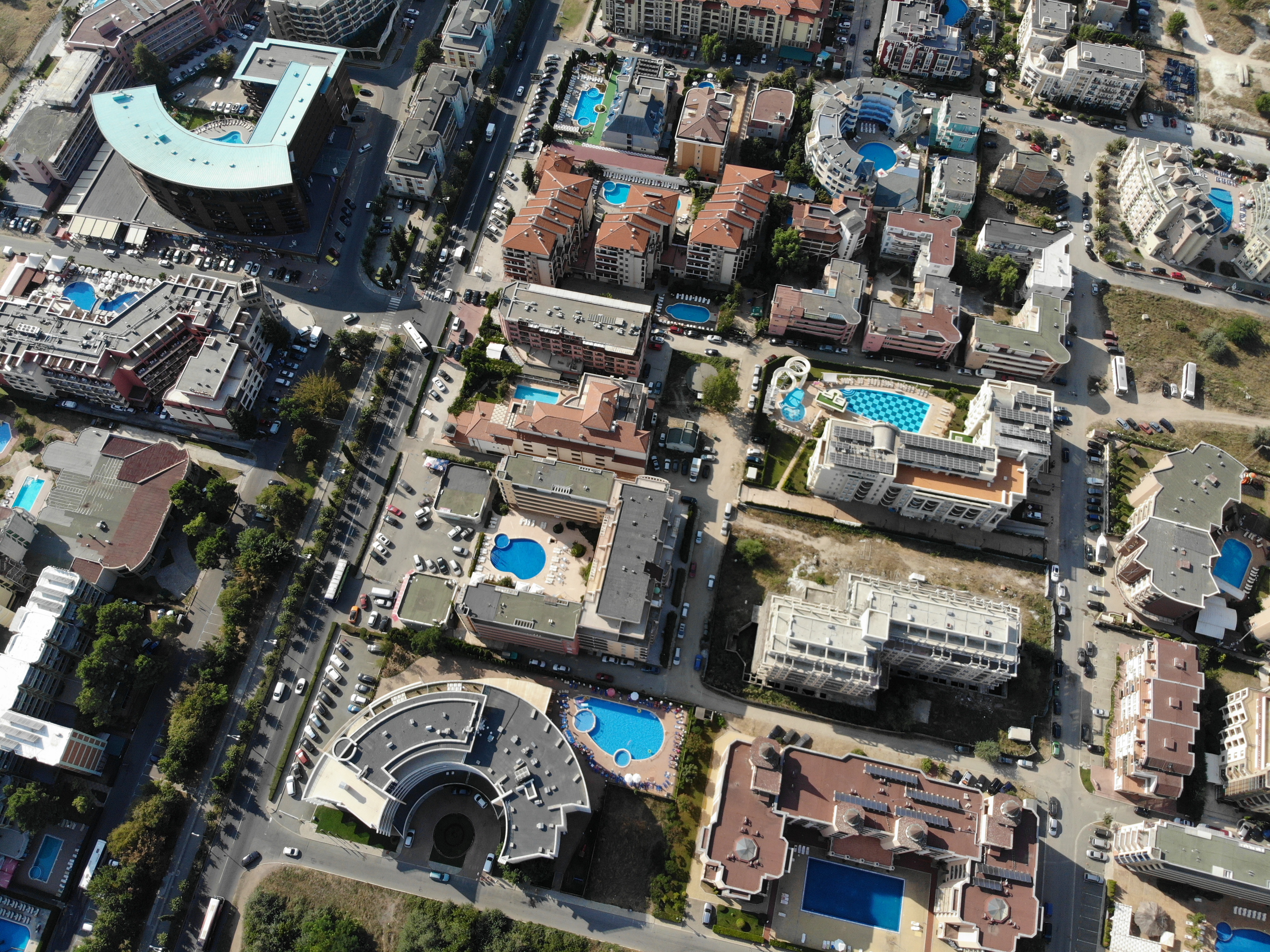 Aerial photo of Bulgaria Sunny Beach