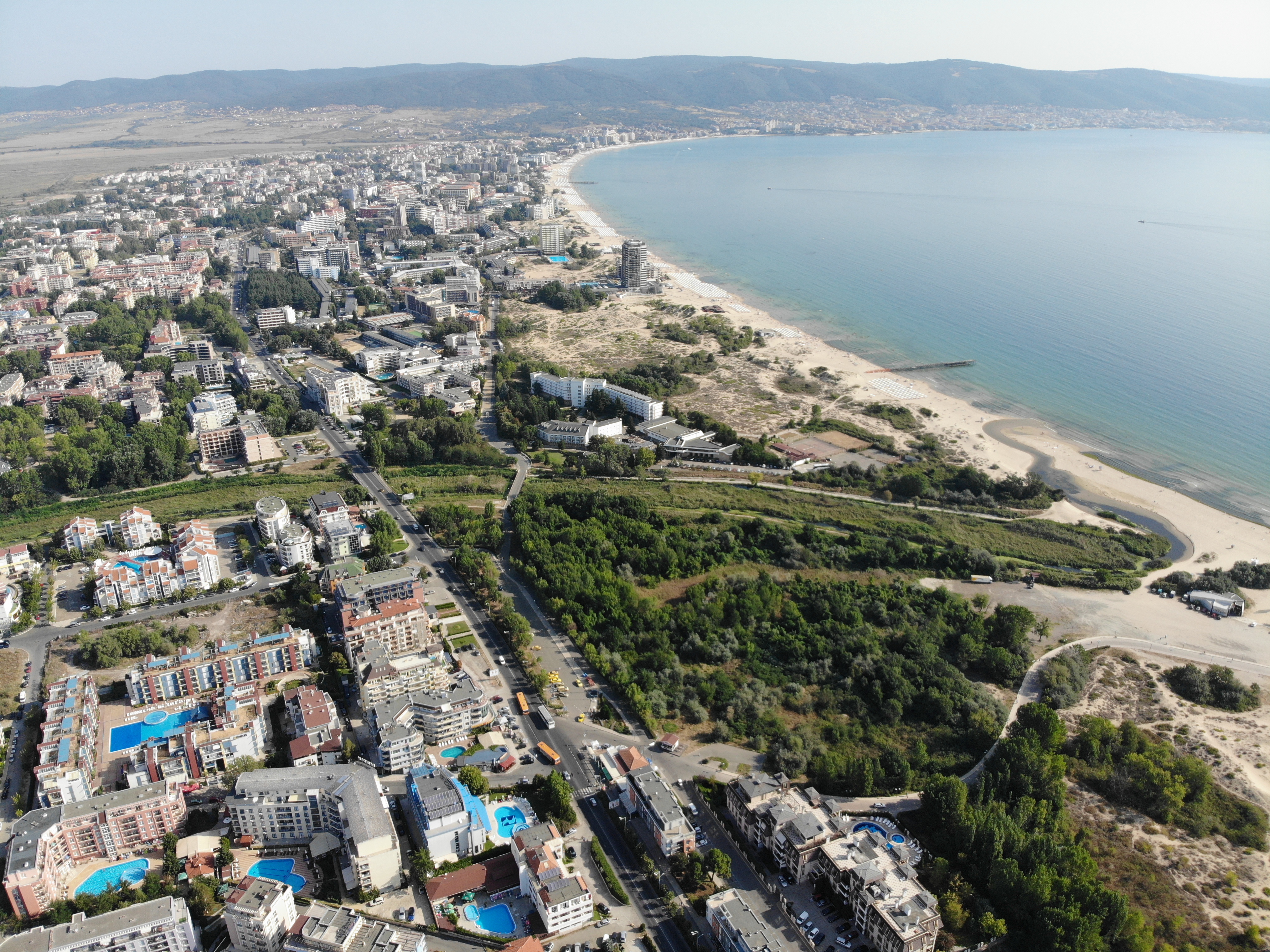 Aerial photo of Bulgaria Sunny Beach