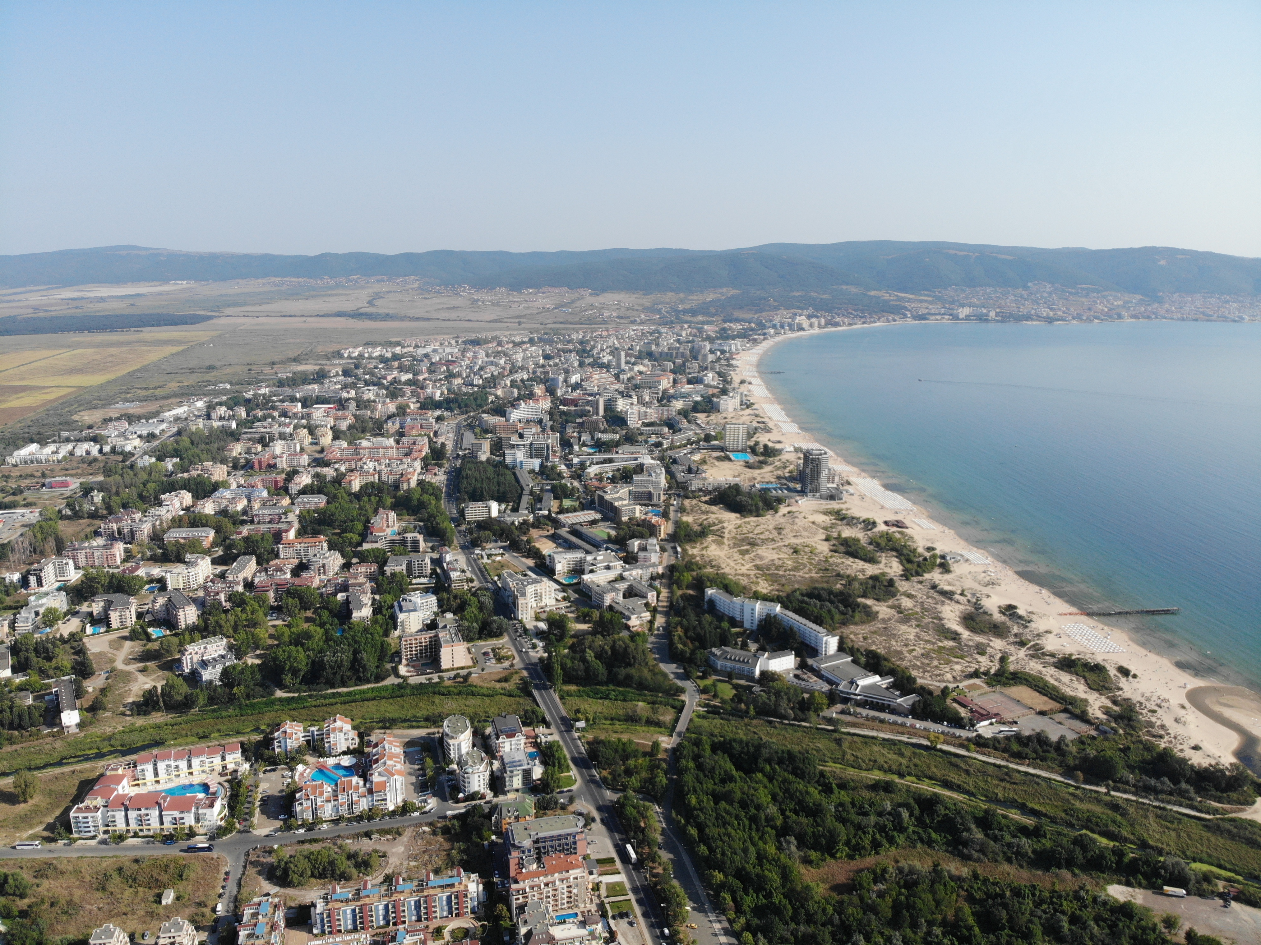 Aerial photo of Bulgaria Sunny Beach