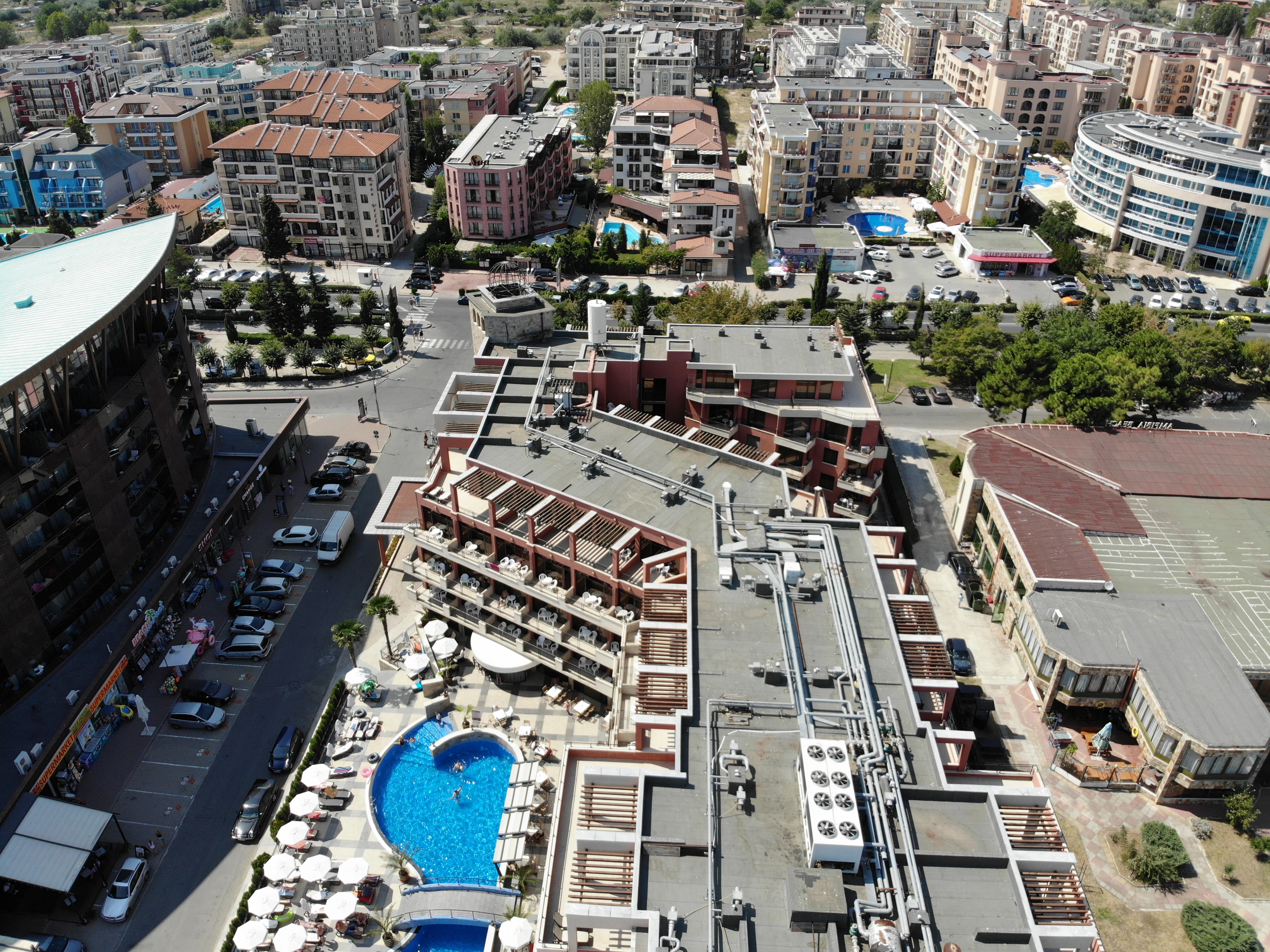 Aerial photo of Bulgaria Sunny Beach