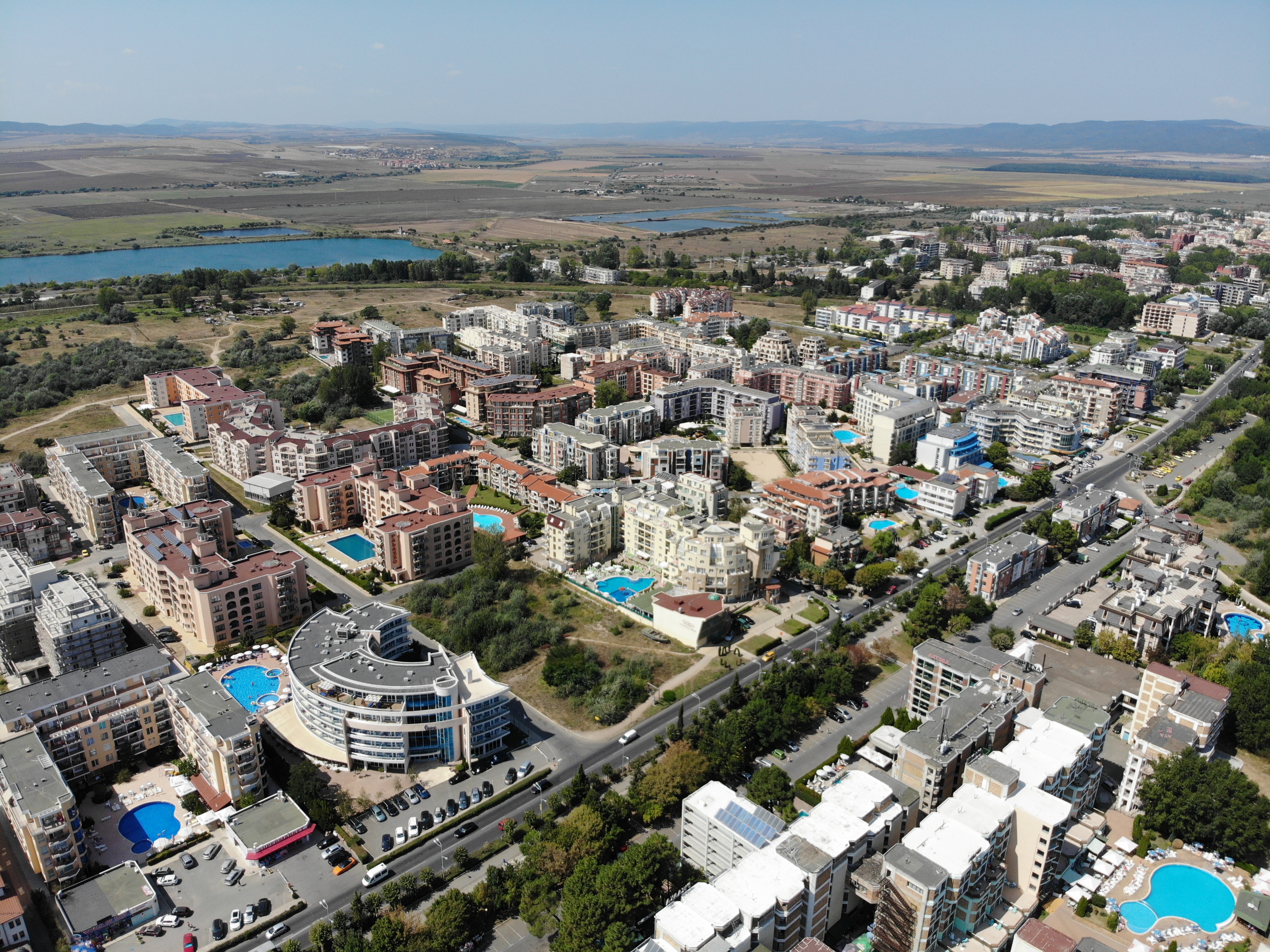 Aerial photo of Bulgaria Sunny Beach