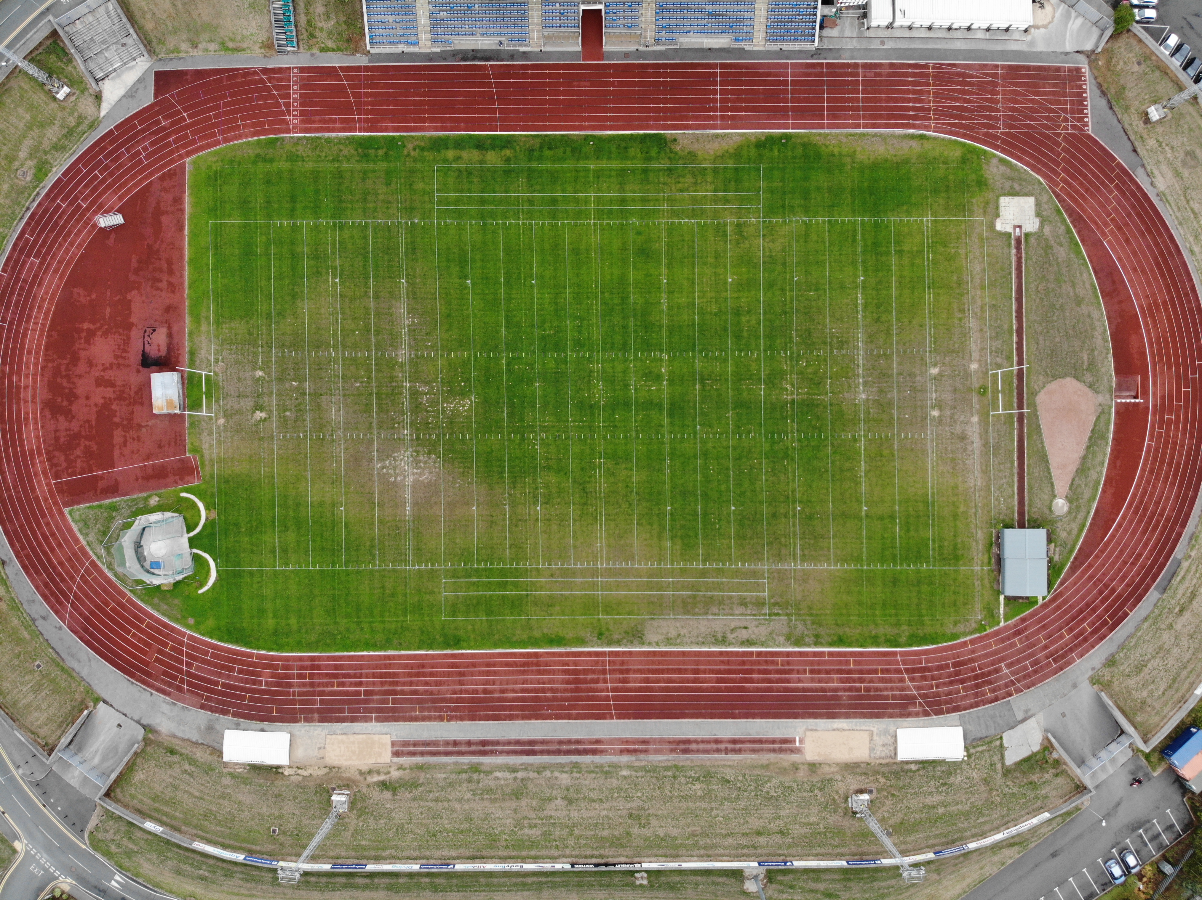 John Charles Centre for Sports Aerial photo taken with a drone in Leeds