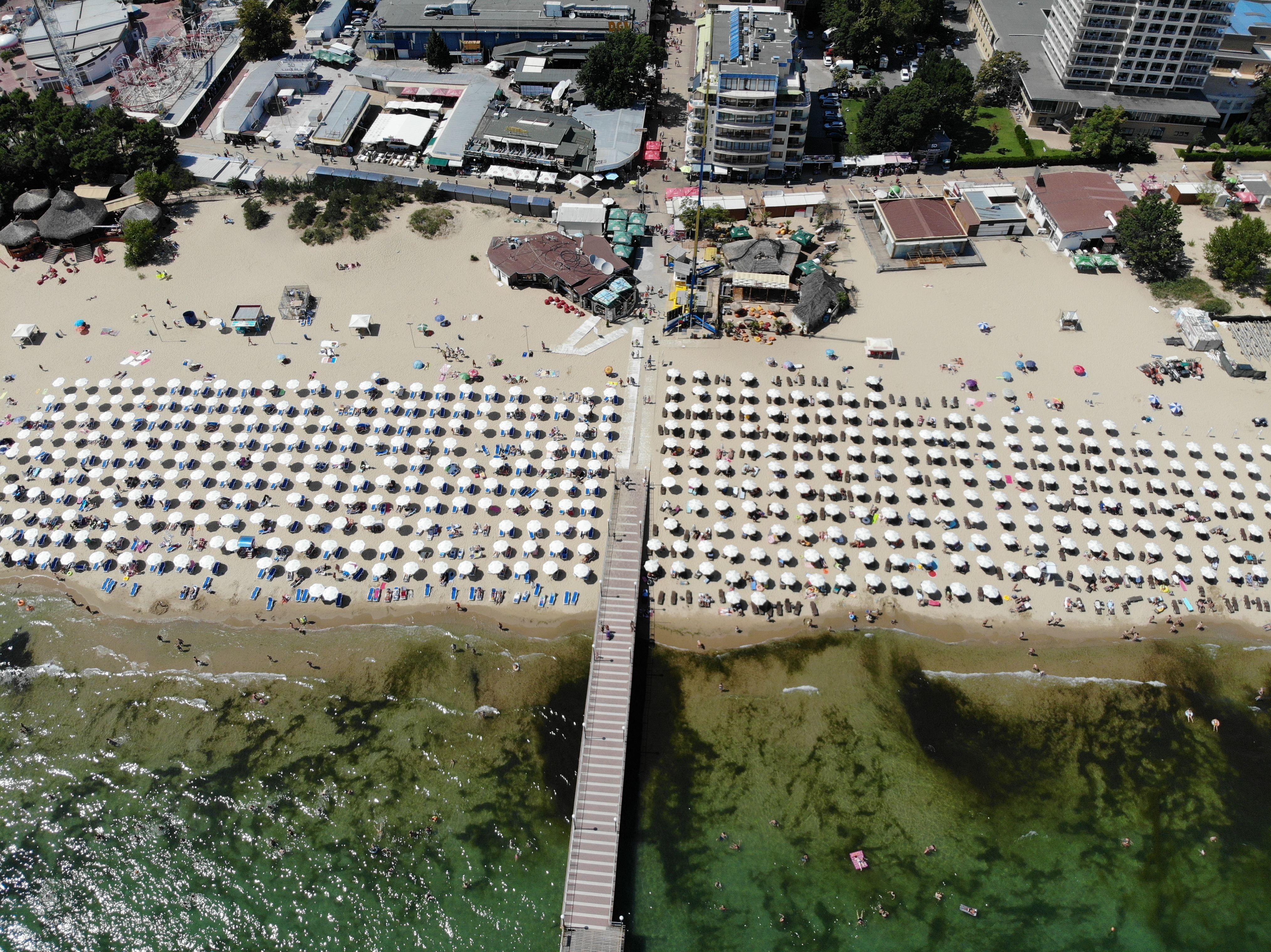 Aerial photo of Bulgaria Sunny Beach