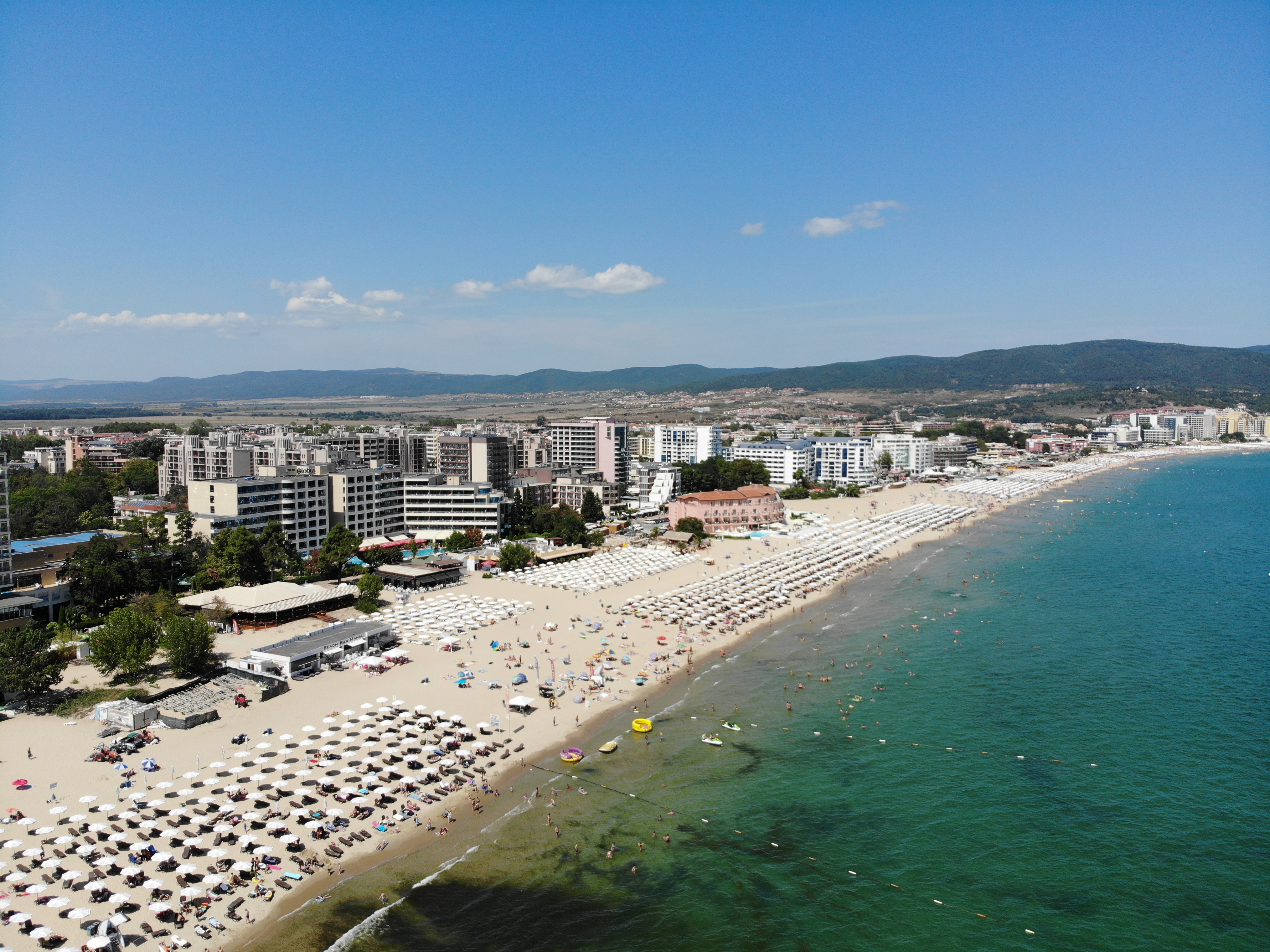 Aerial photo of Bulgaria Sunny Beach