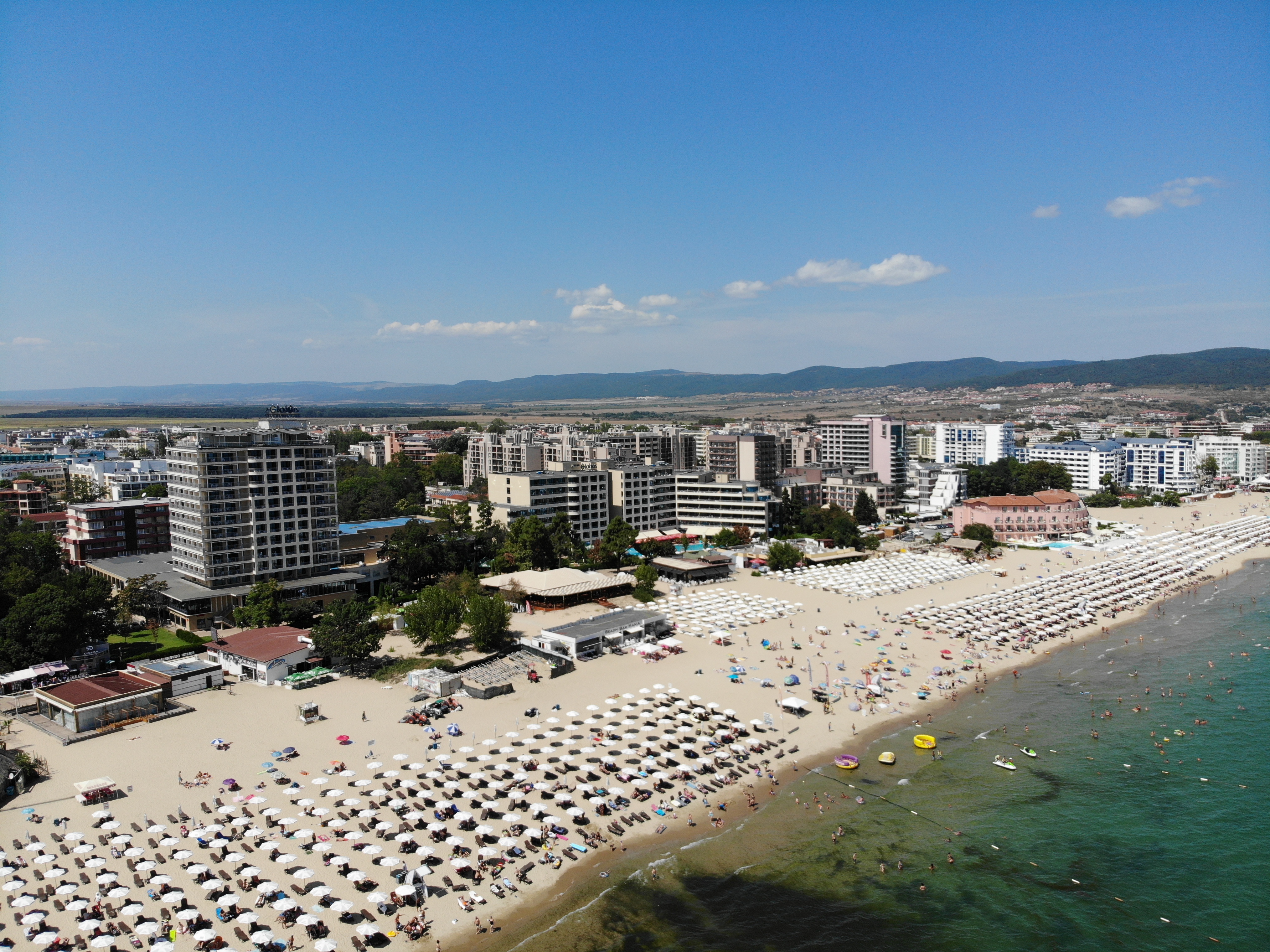 Aerial photo of Bulgaria Sunny Beach