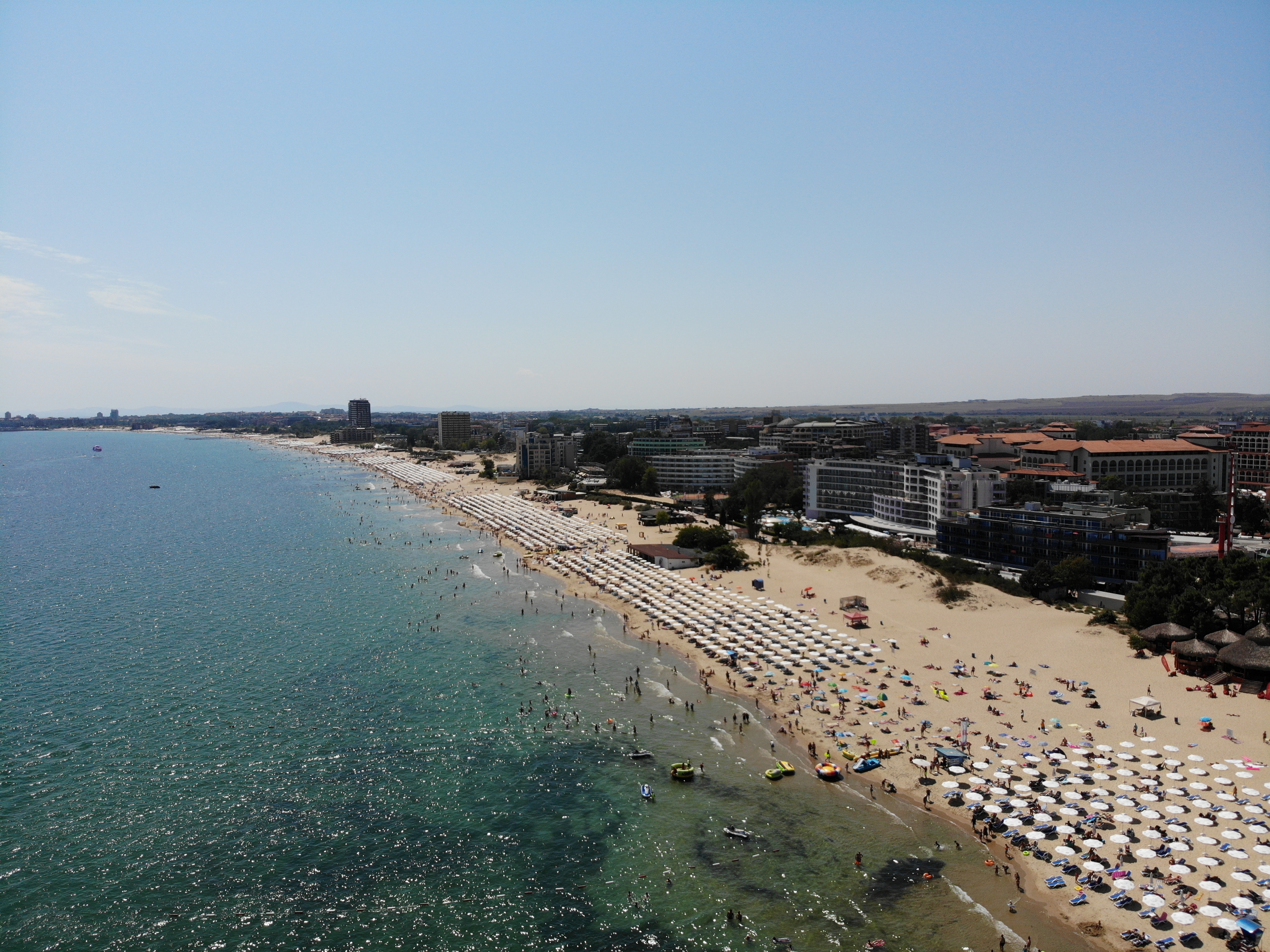 Aerial photo of Bulgaria Sunny Beach