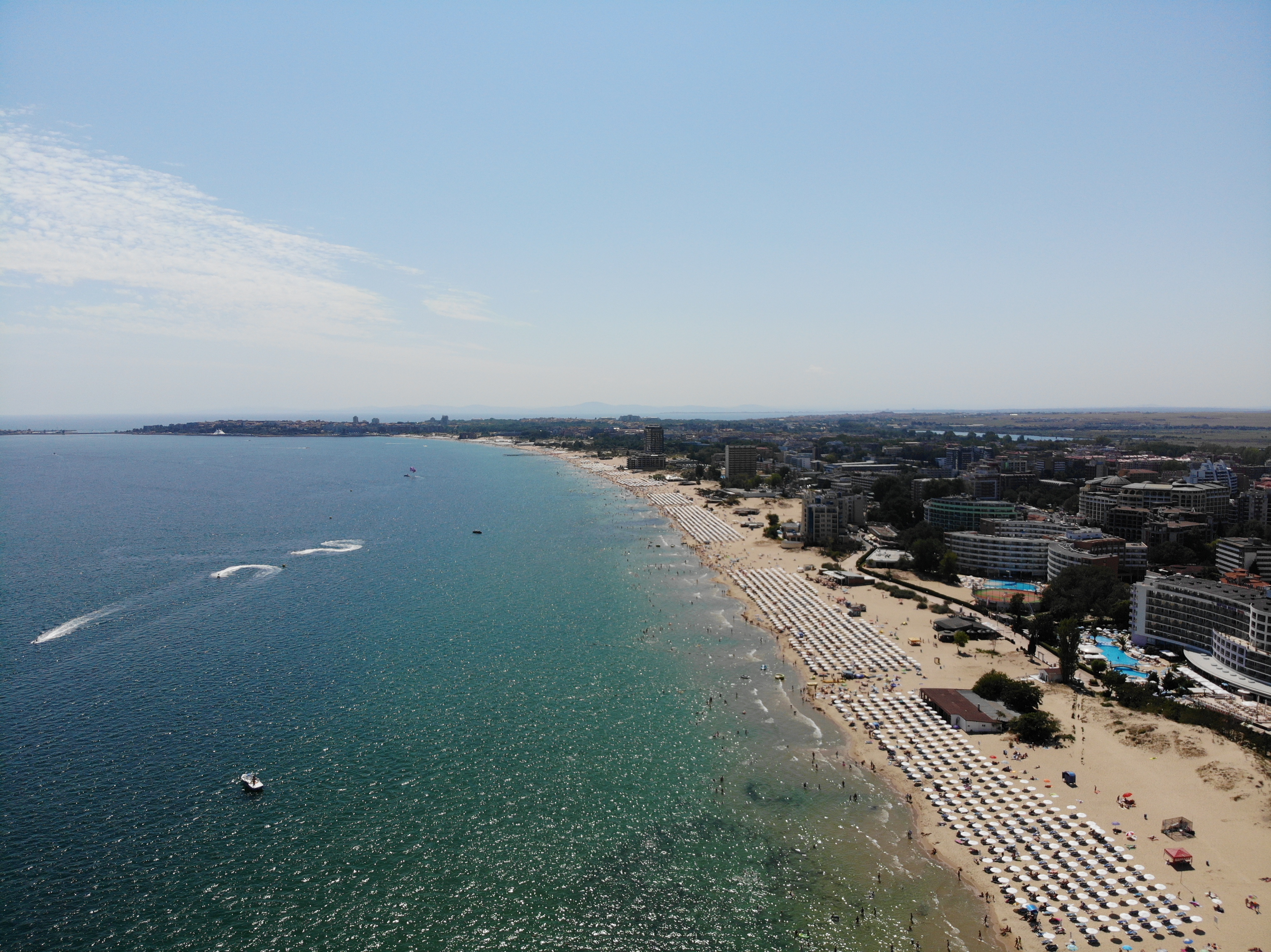 Aerial photo of Bulgaria Sunny Beach