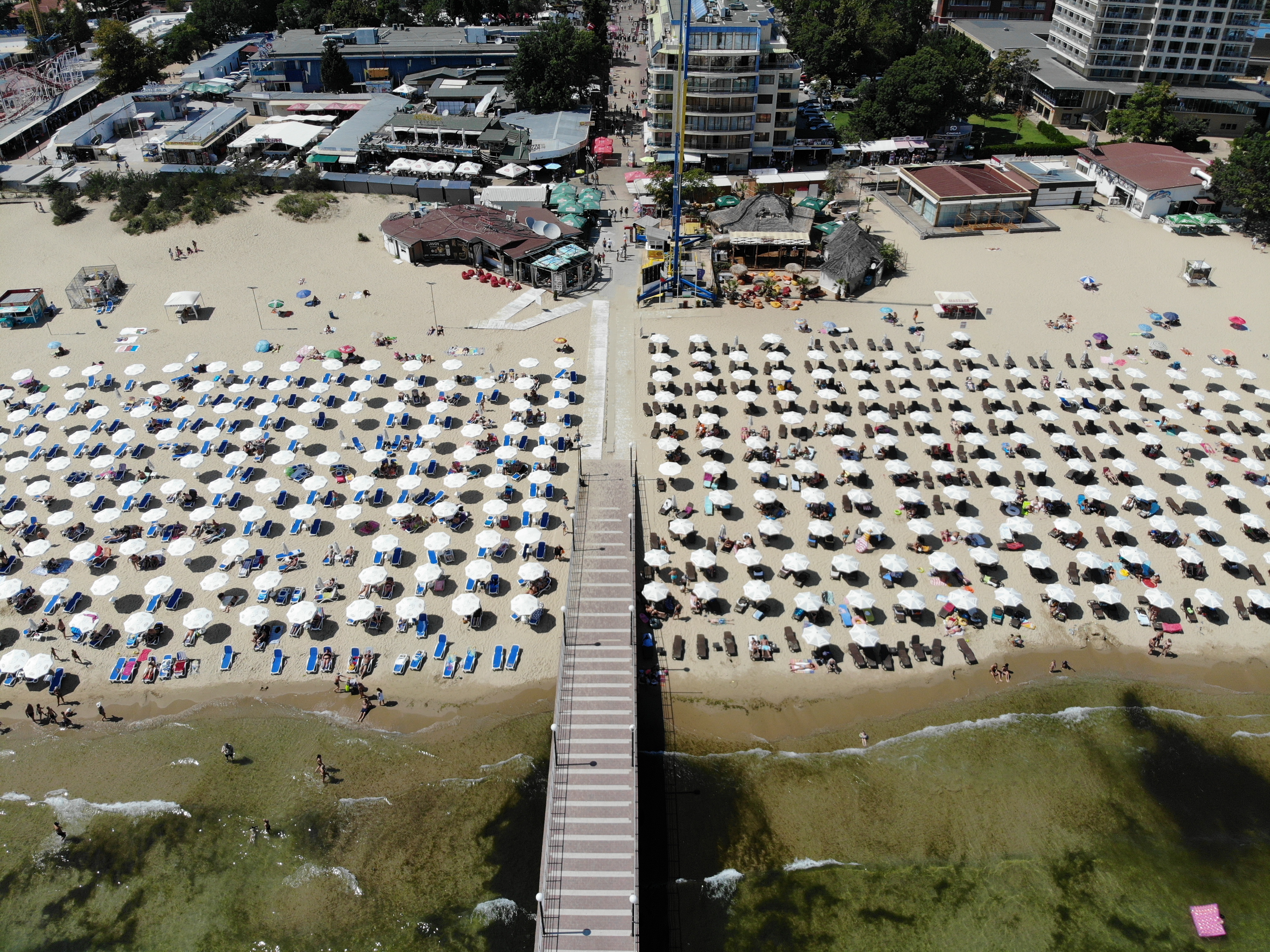 Aerial photo of Bulgaria Sunny Beach