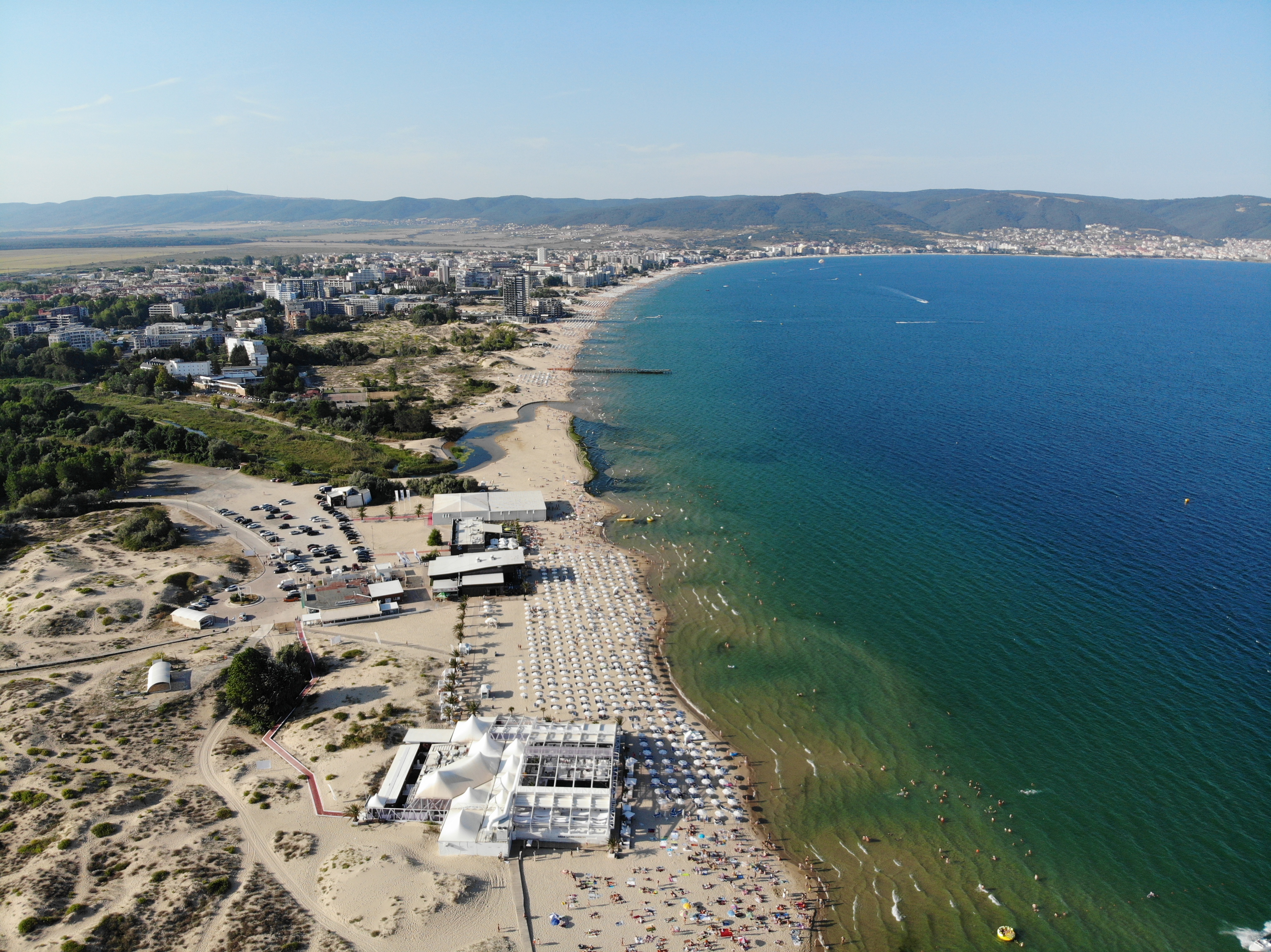 Aerial photo of Bulgaria Sunny Beach