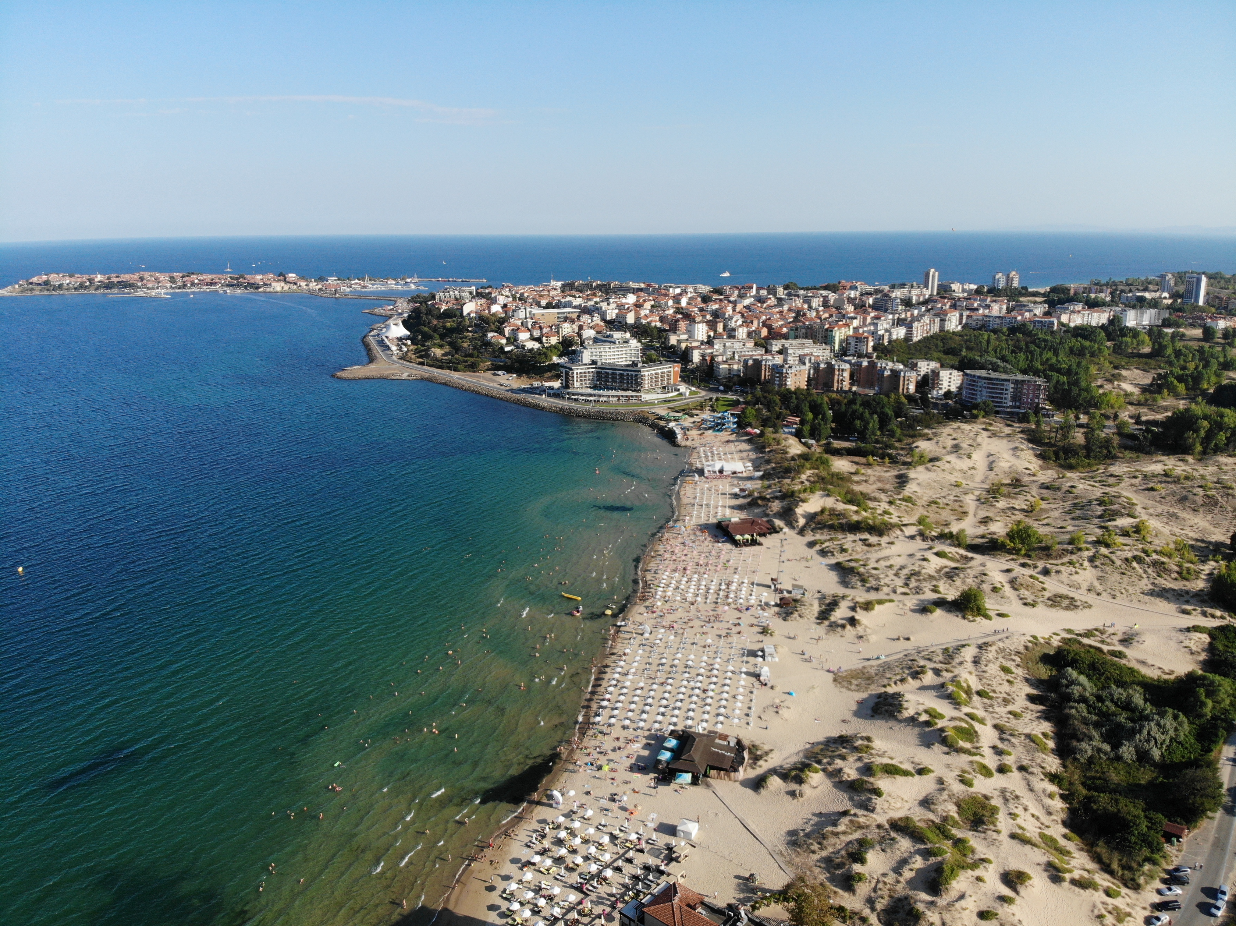 Aerial photo of Bulgaria Sunny Beach