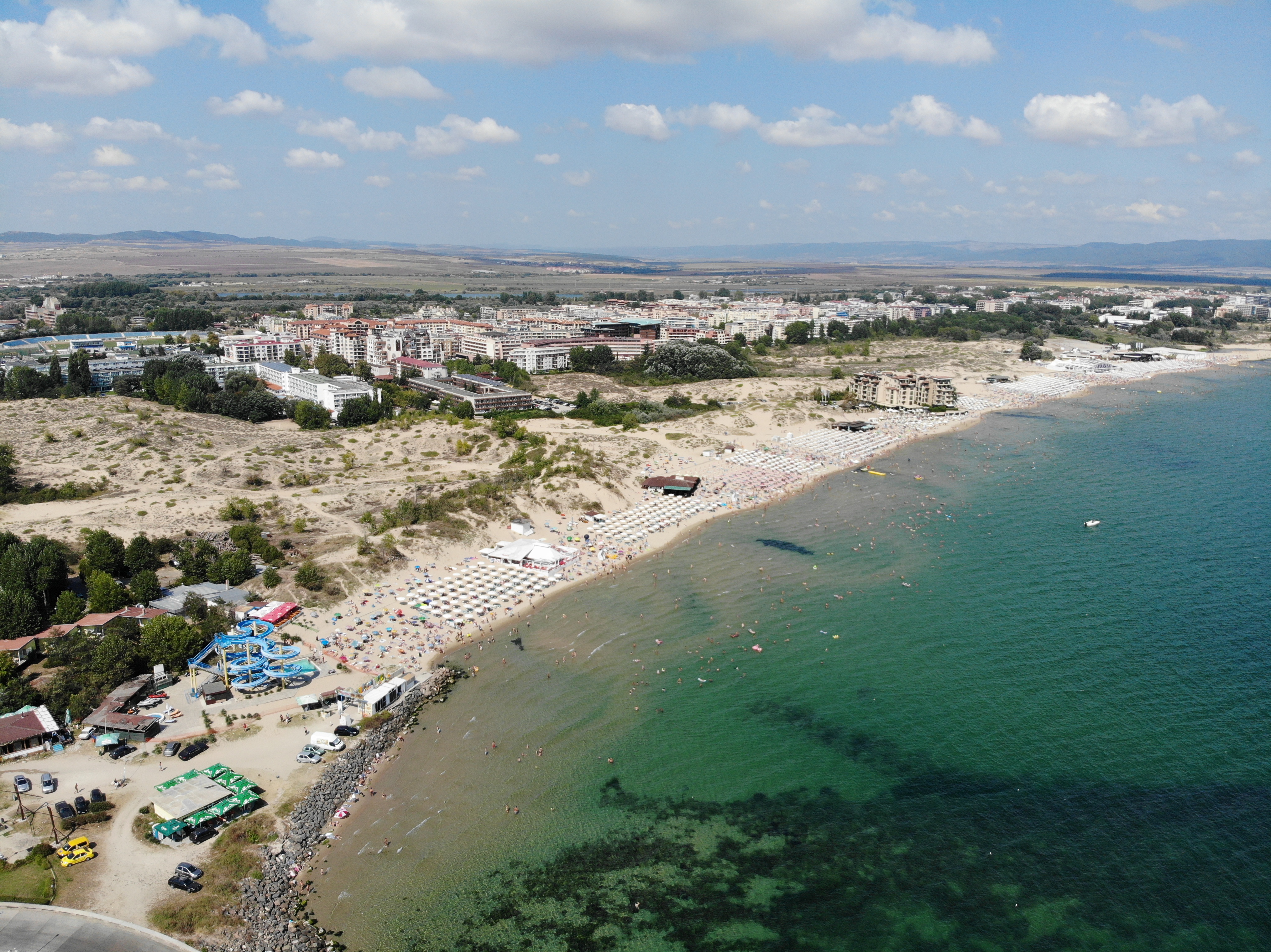 Aerial photo of Bulgaria Sunny Beach