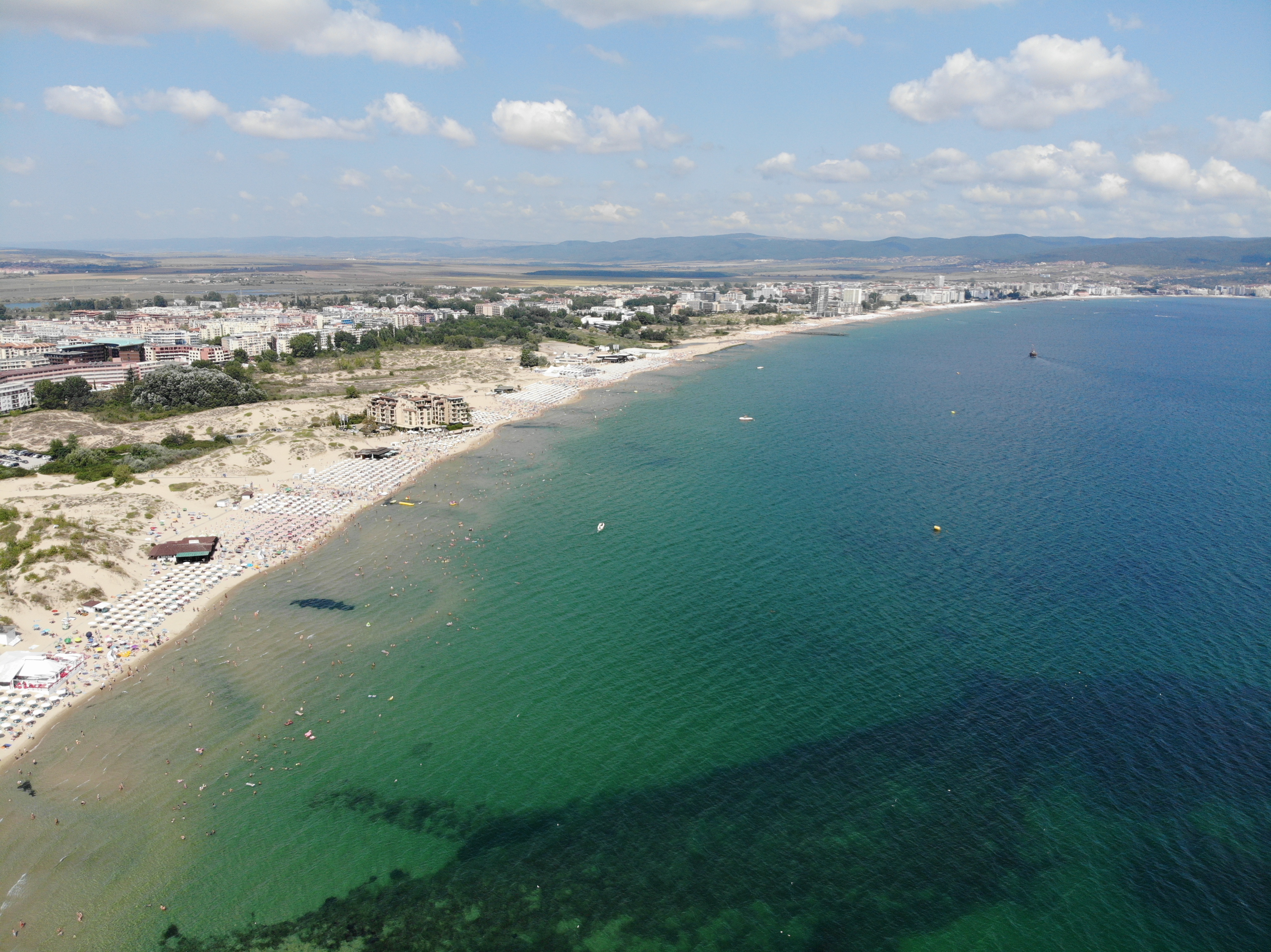 Aerial photo of Bulgaria Sunny Beach