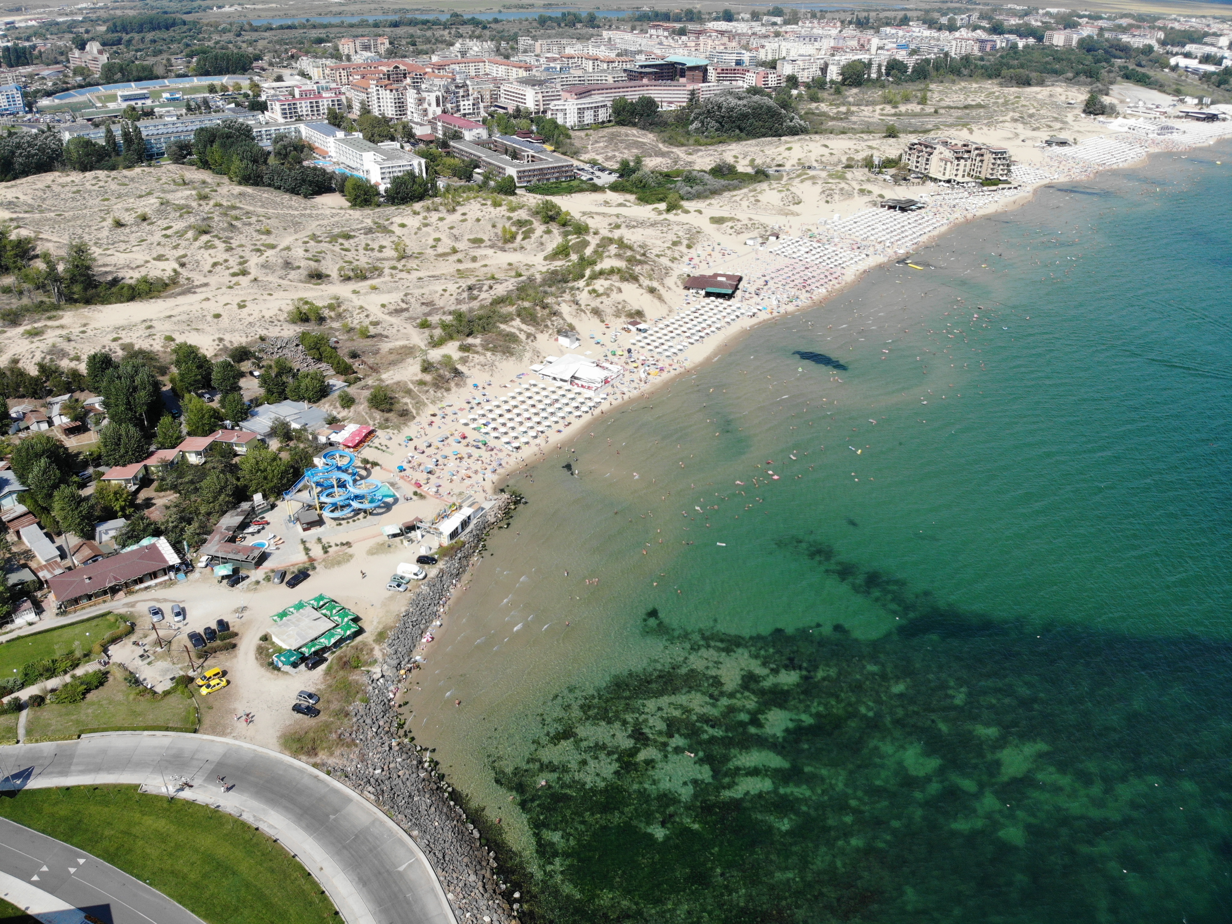 Aerial photo of Bulgaria Sunny Beach