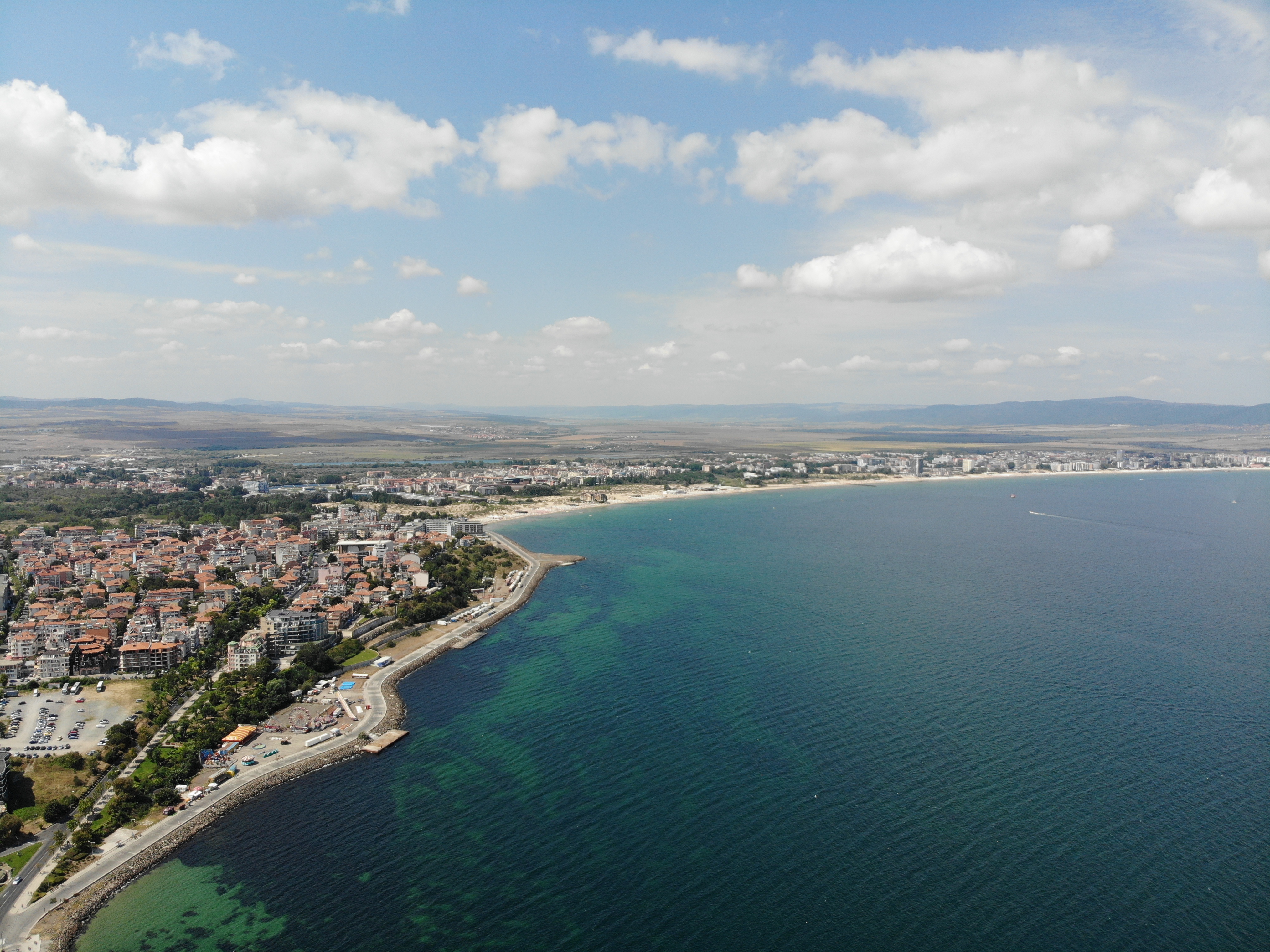 Aerial photo of Bulgaria Sunny Beach