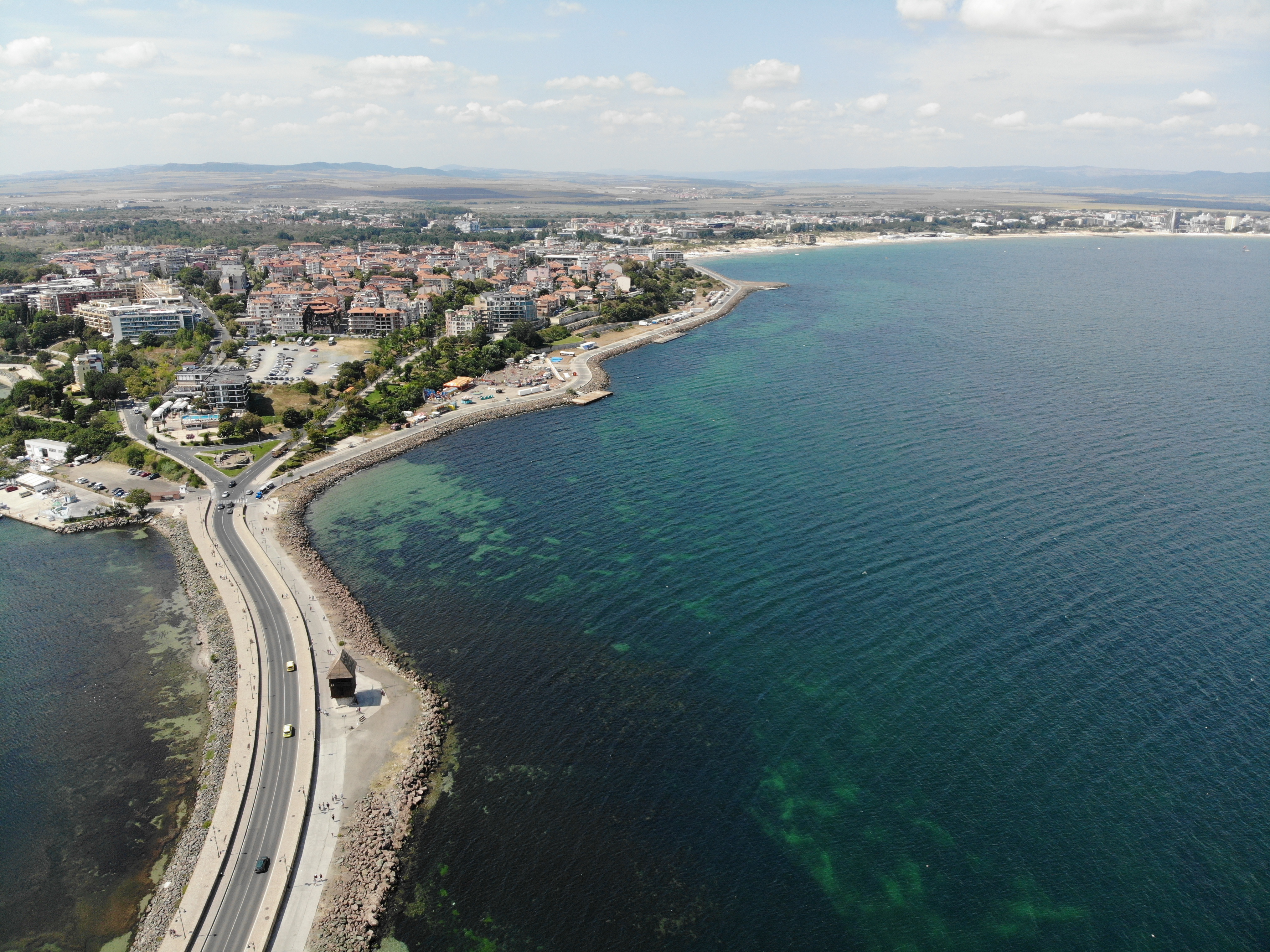 Aerial photo of Bulgaria Sunny Beach