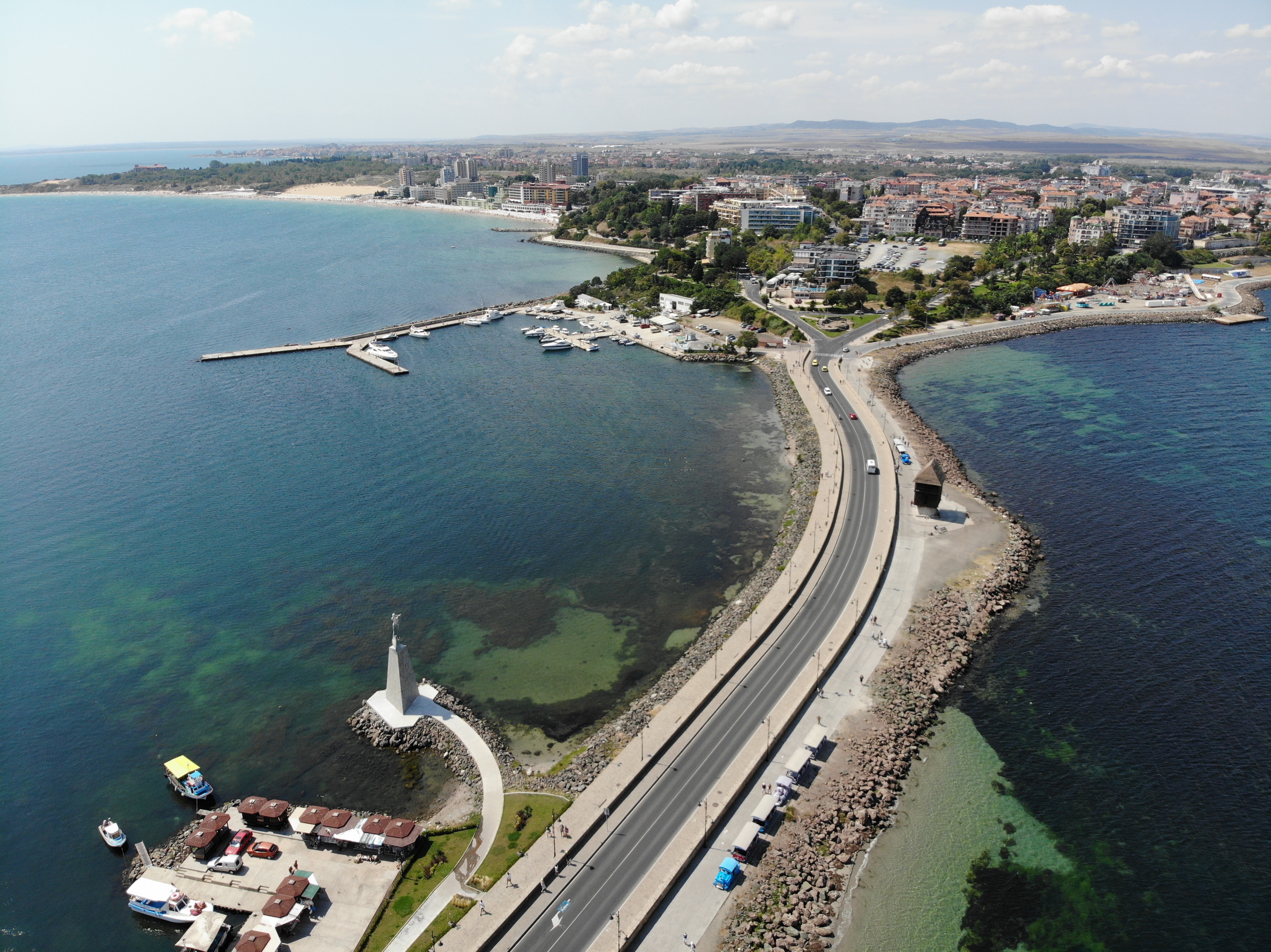 Aerial photo of Bulgaria Sunny Beach