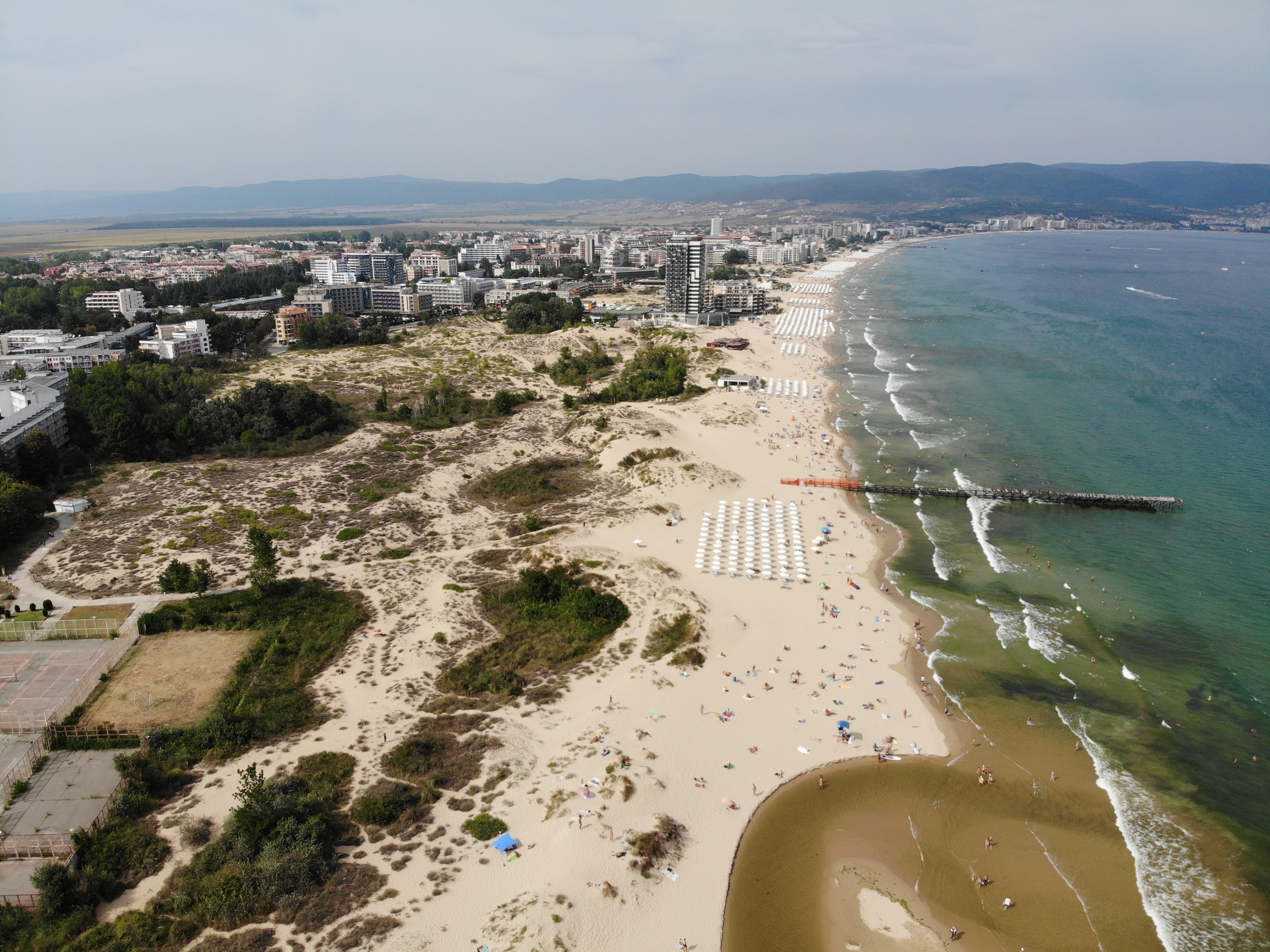 Aerial photo of Bulgaria Sunny Beach