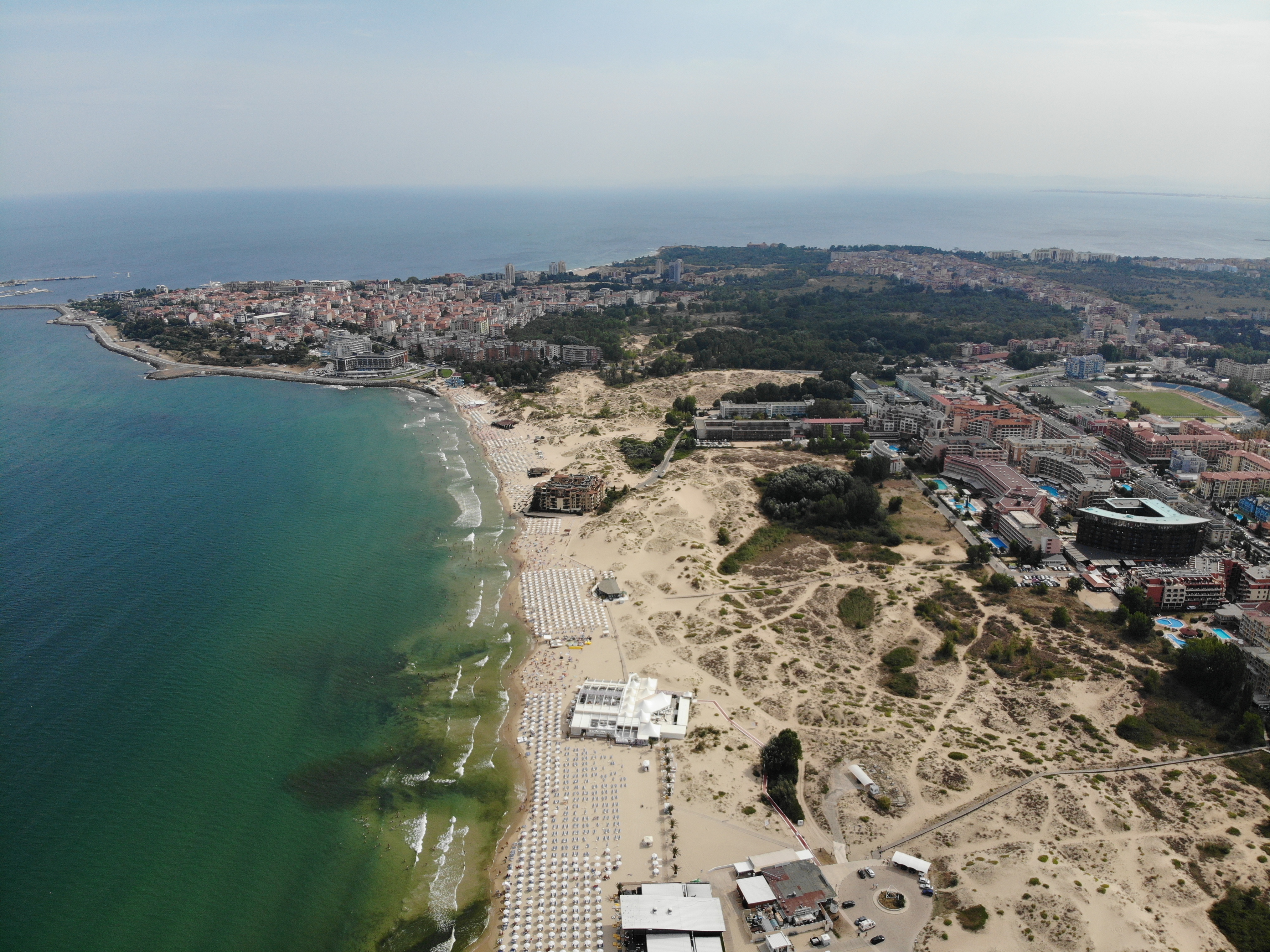 Aerial photo of Bulgaria Sunny Beach