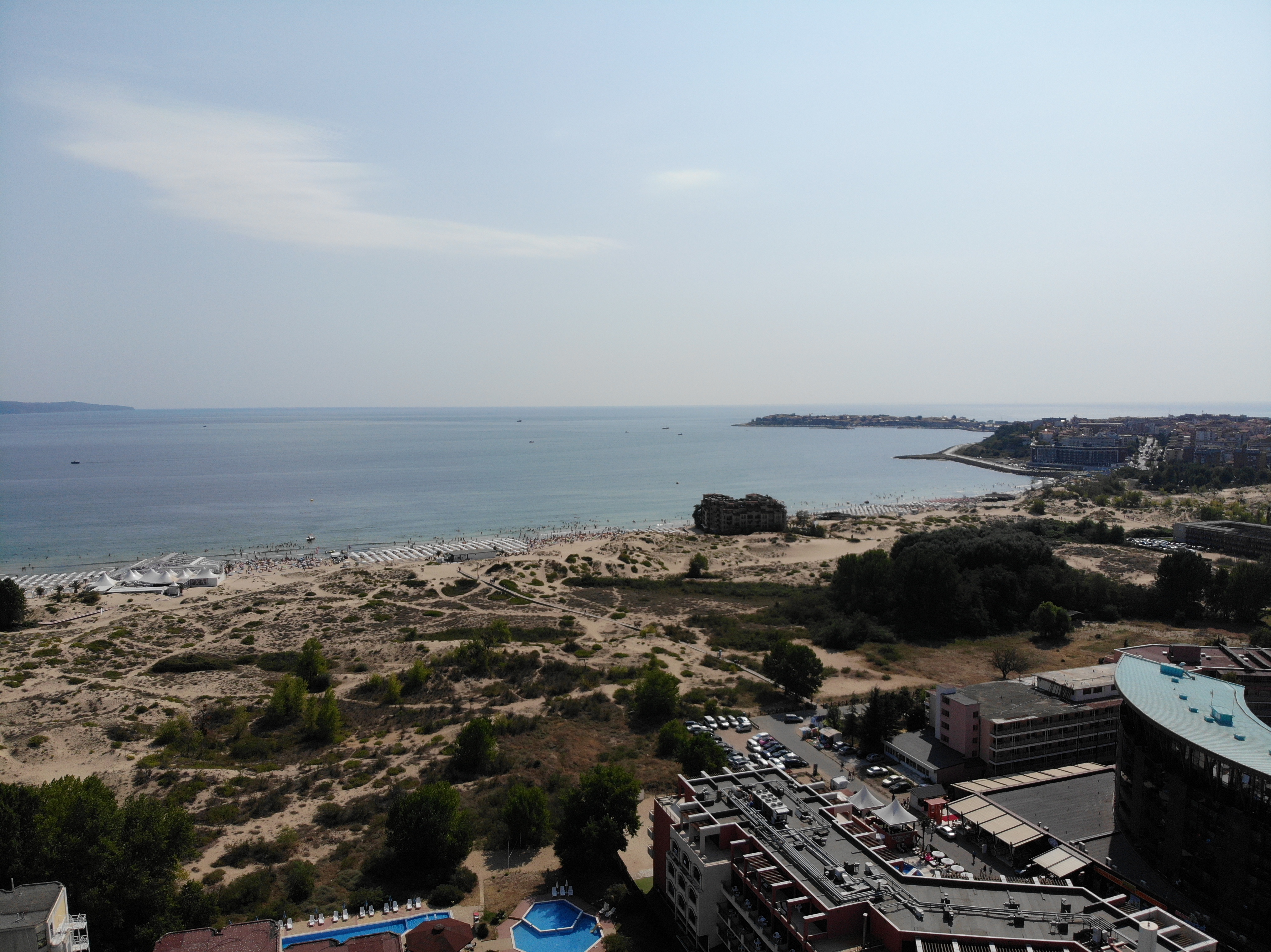 Aerial photo of Bulgaria Sunny Beach