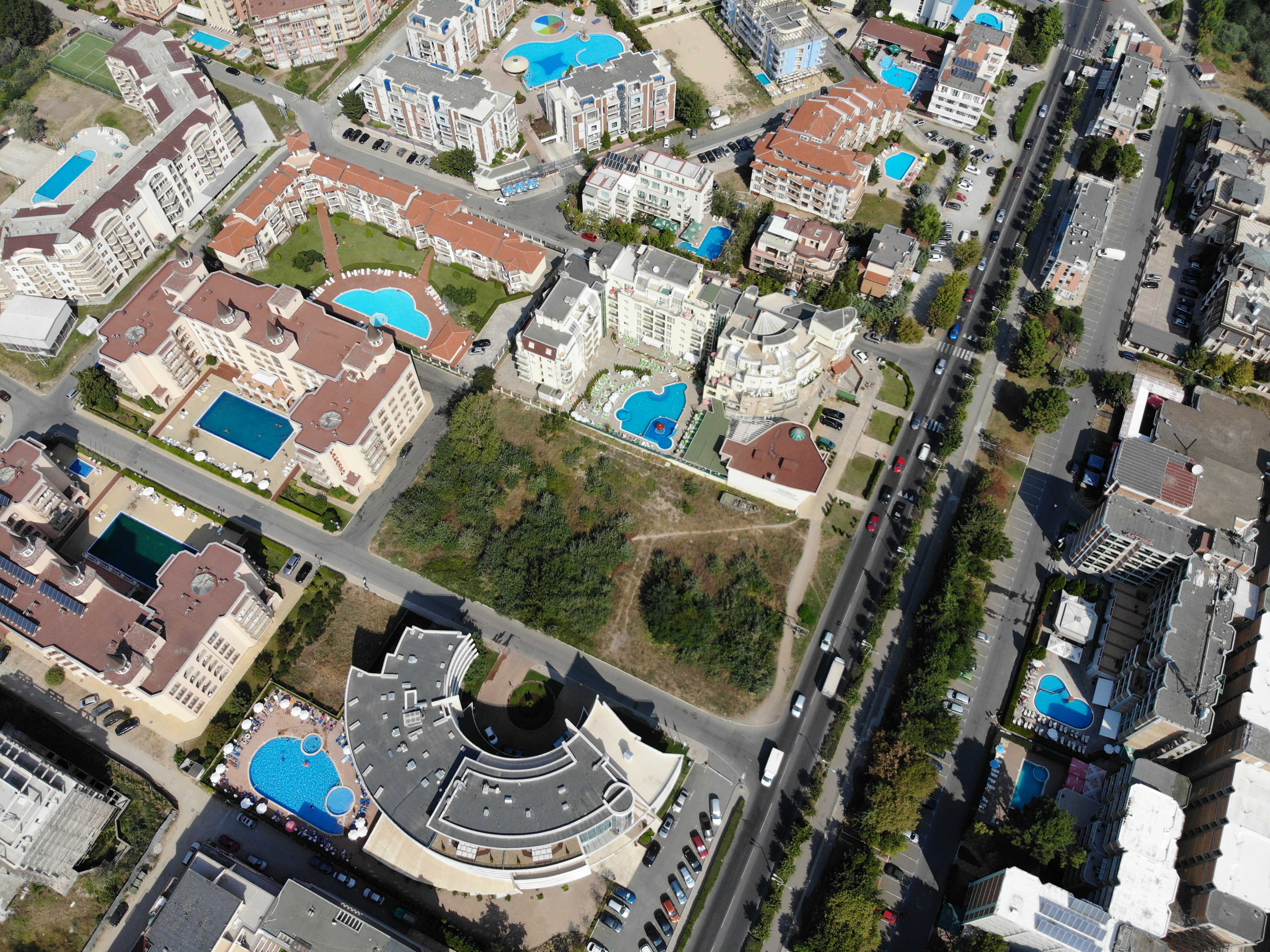 Aerial photo of Bulgaria Sunny Beach