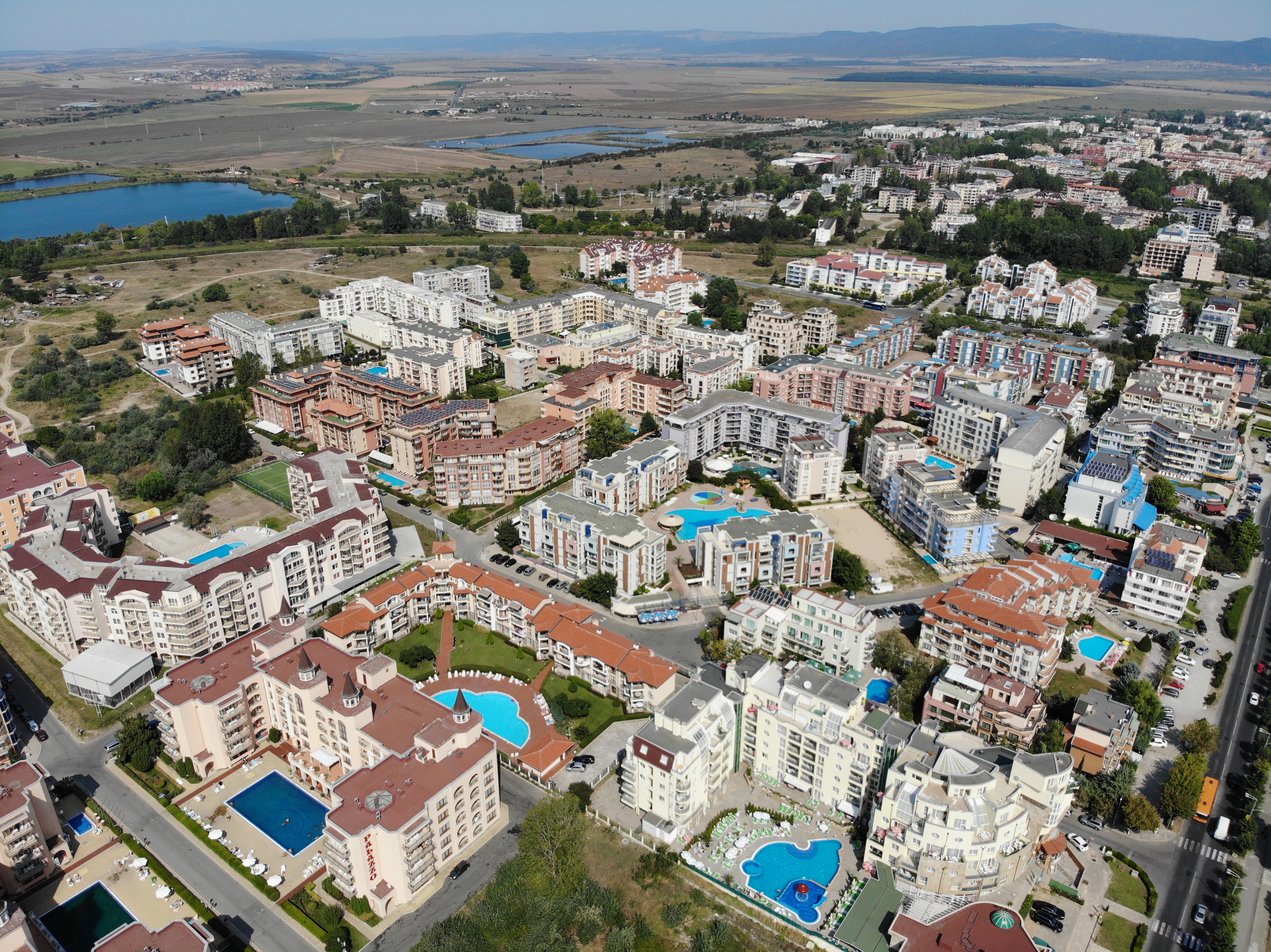 Aerial photo of Bulgaria Sunny Beach