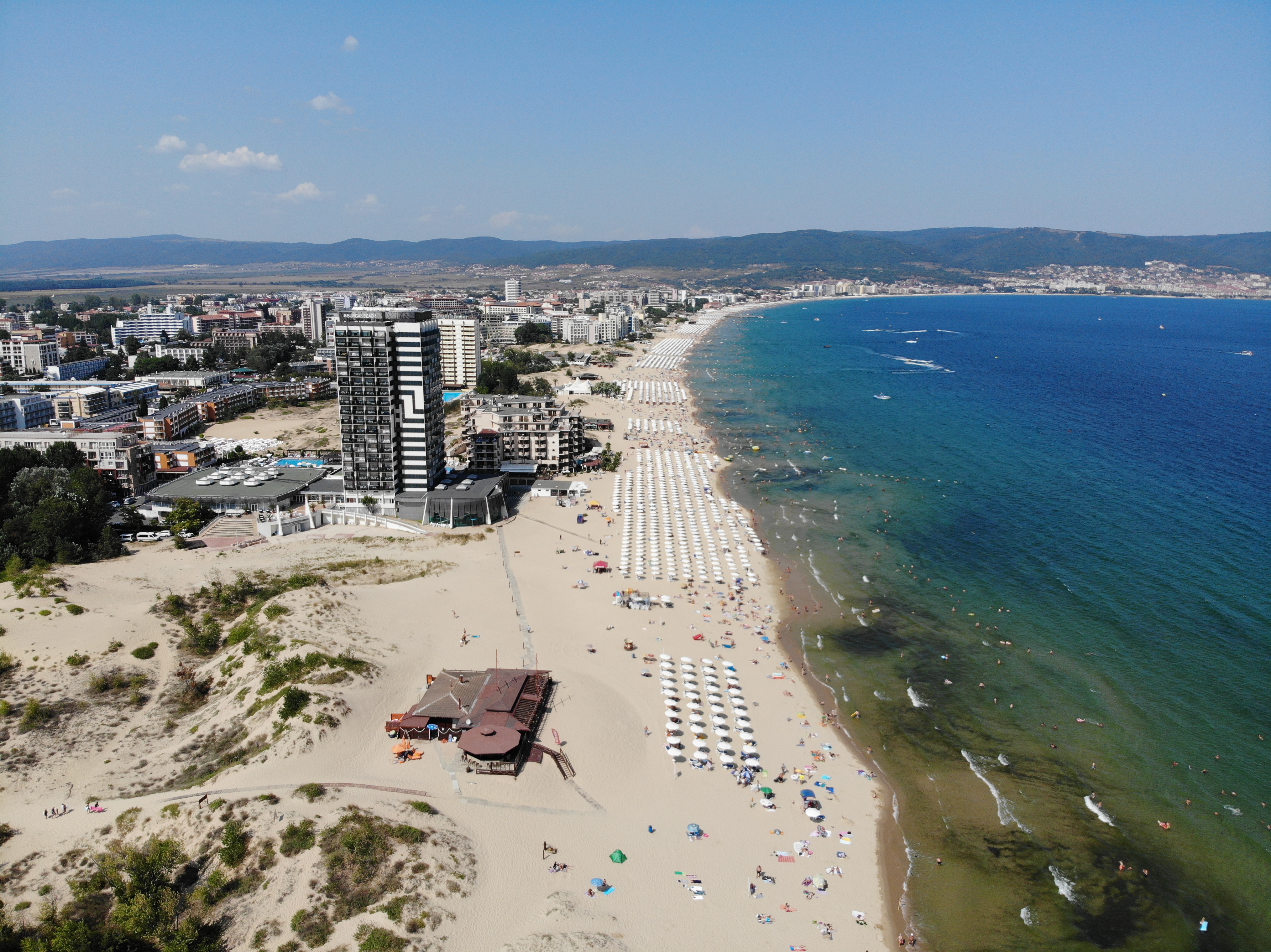 Aerial photo of Bulgaria Sunny Beach