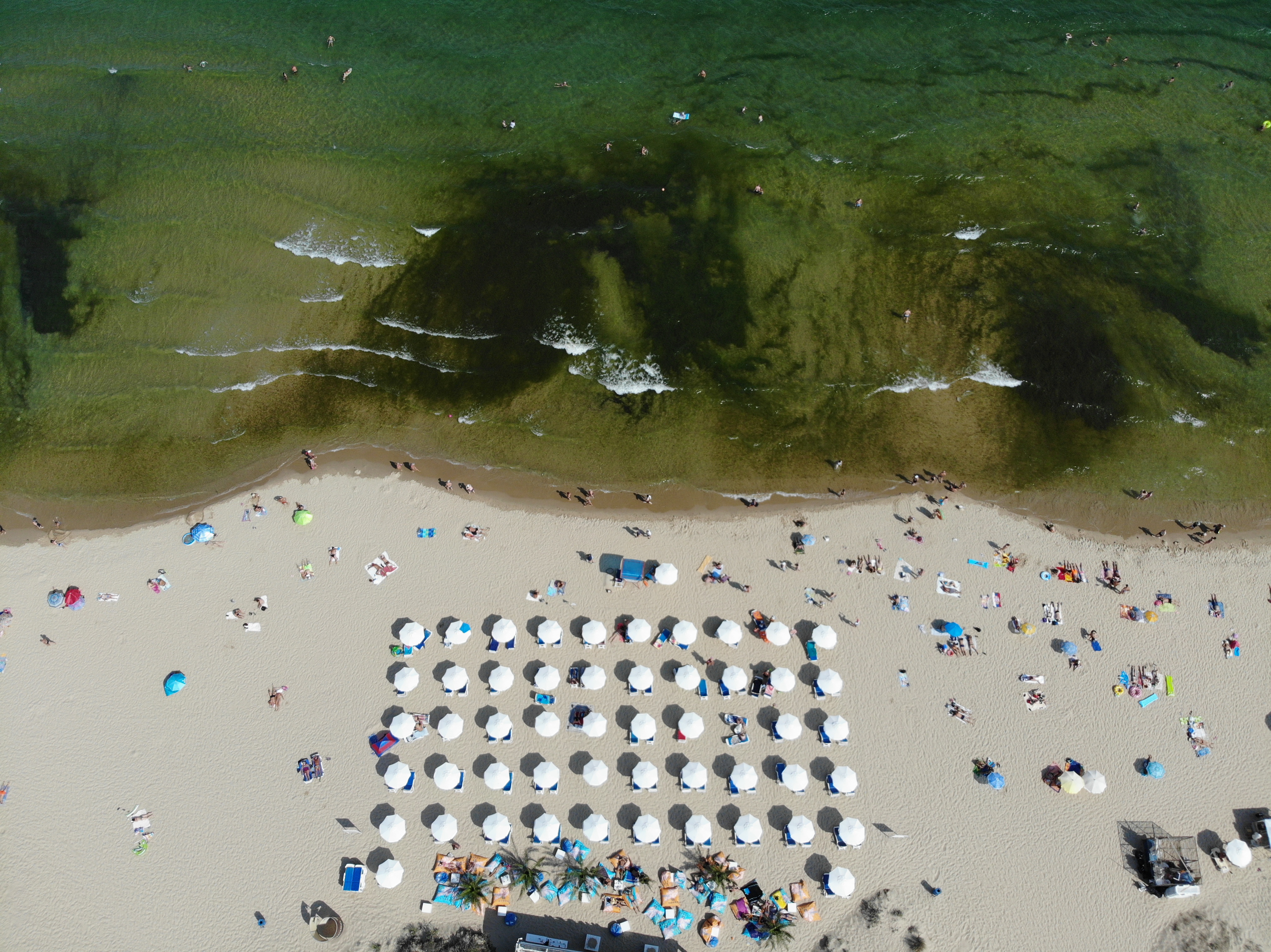 Aerial photo of Bulgaria Sunny Beach