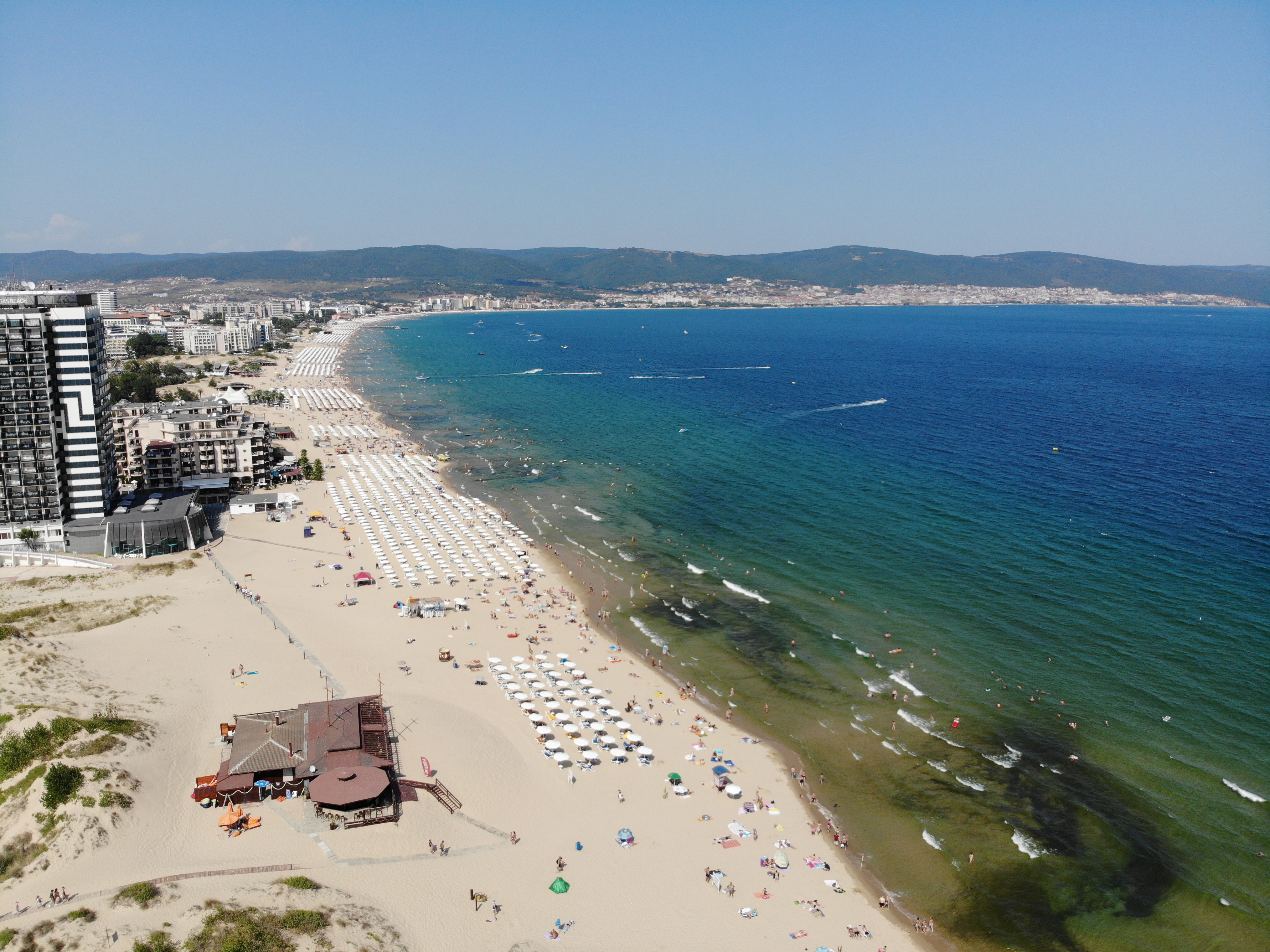 Aerial photo of Bulgaria Sunny Beach