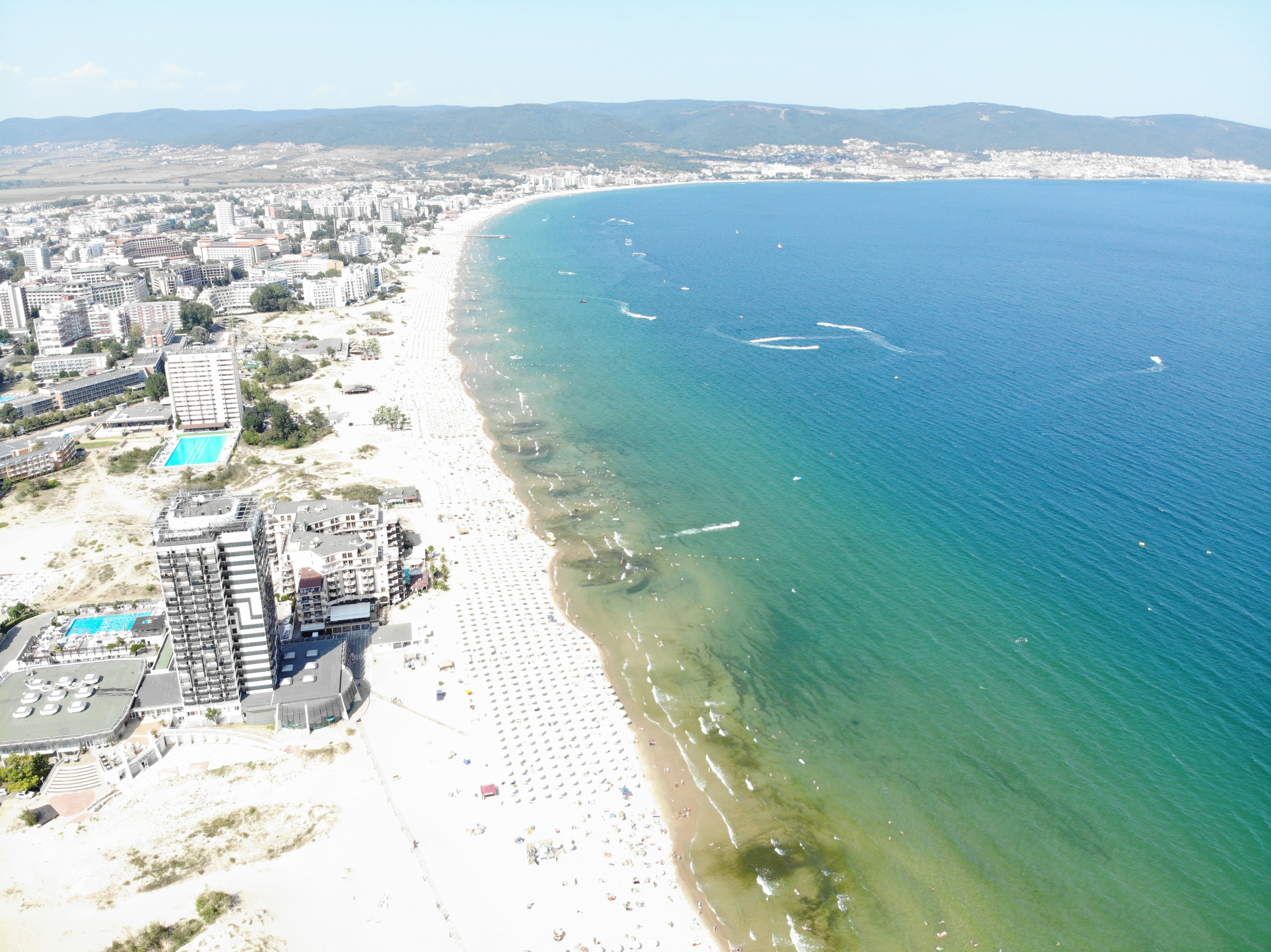 Aerial photo of Bulgaria Sunny Beach