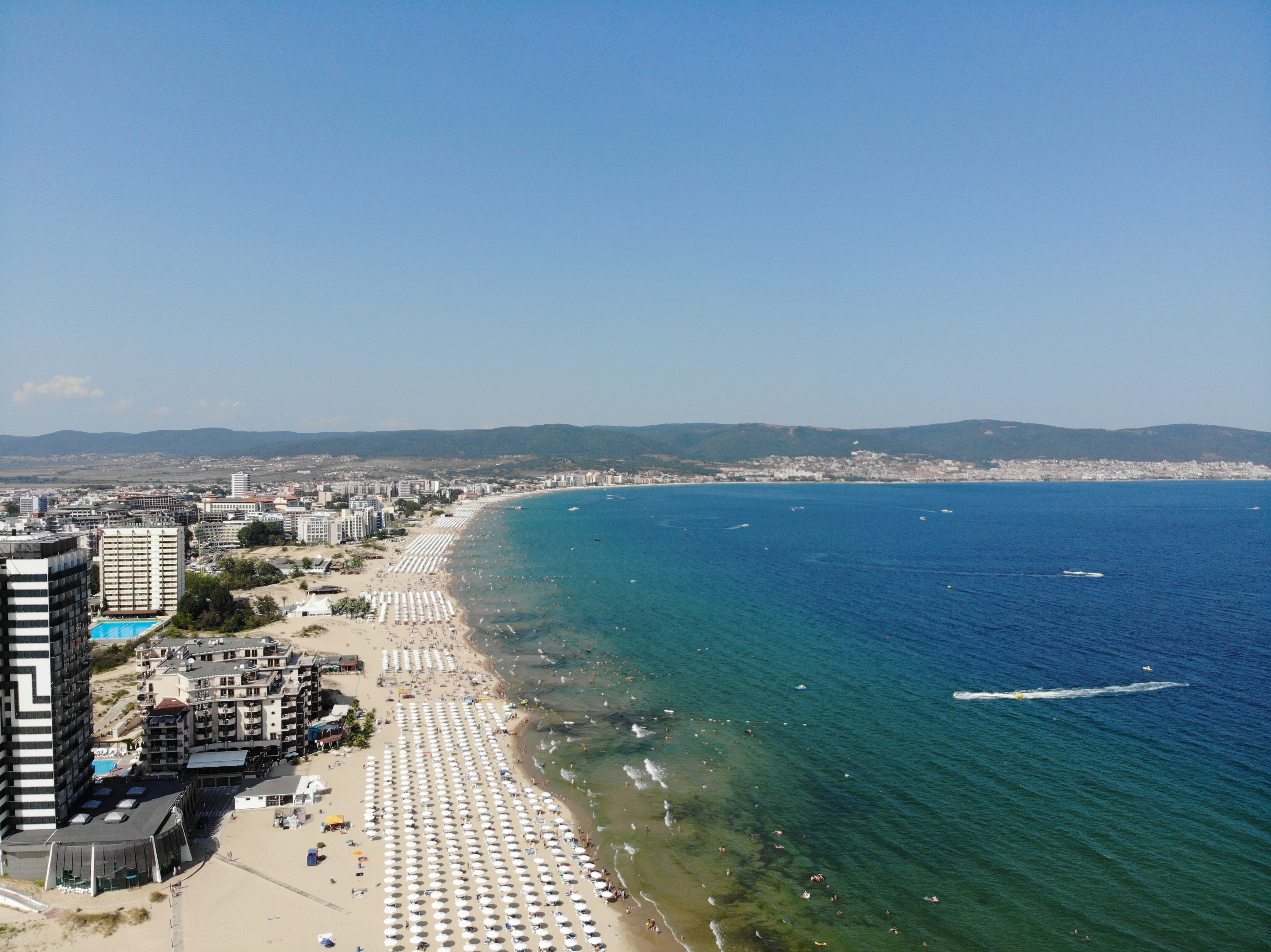 Aerial photo of Bulgaria Sunny Beach